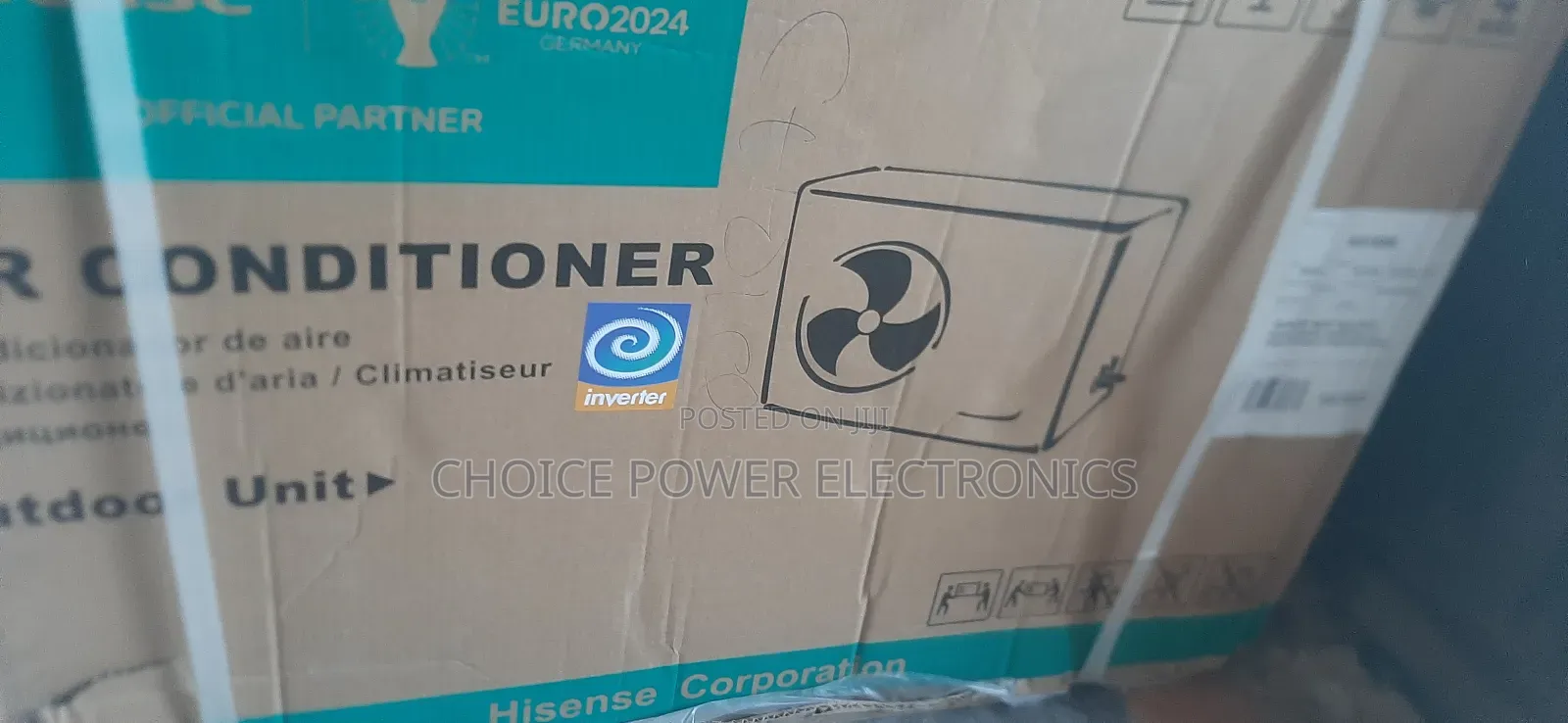Brand New Hisense Inveter Ac 2hp 100%Copper