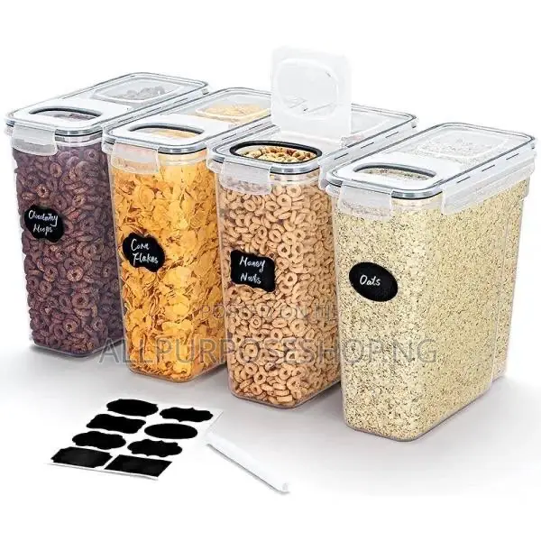 4pcs Cereal Storage Containers