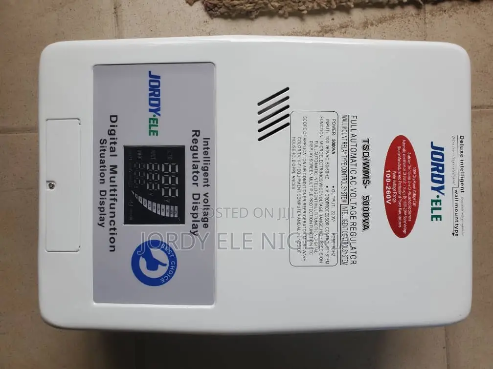 5000w Servo Stabilizer or 5KVA SERVO MOTOR JORDY_ELE