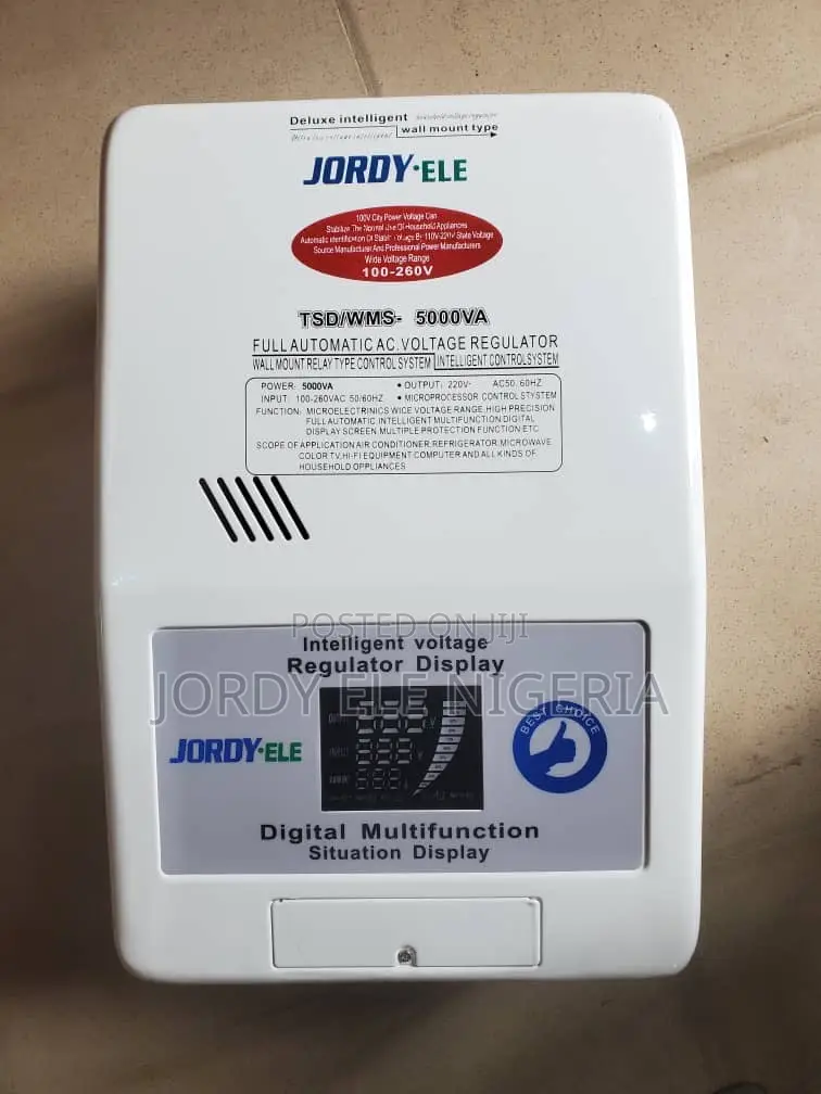 5000w Servo Stabilizer or 5KVA SERVO MOTOR JORDY_ELE
