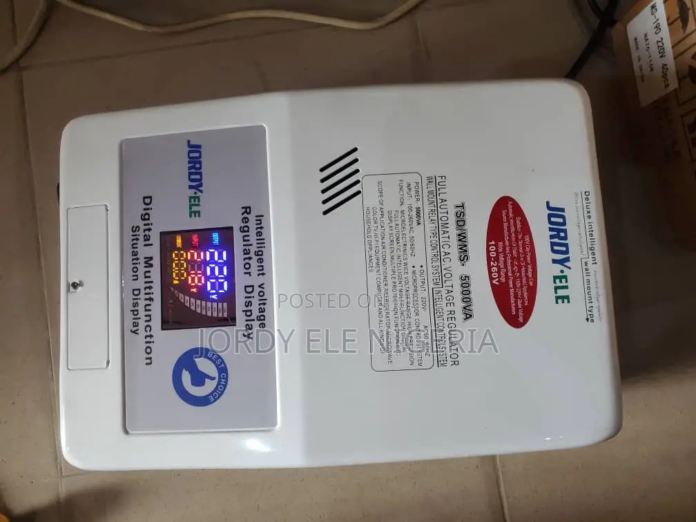 5000w Servo Stabilizer or 5KVA SERVO MOTOR JORDY_ELE