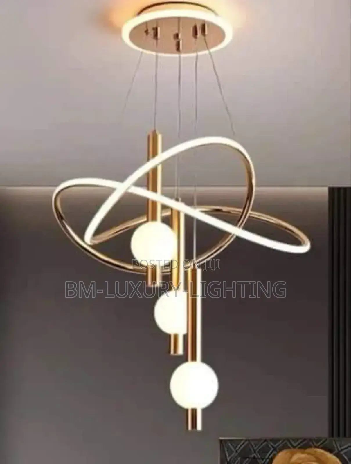 3 Microphone Pendant  Drop
