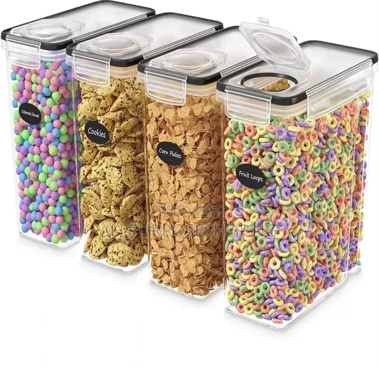 4pcs Cereal Storage Containers
