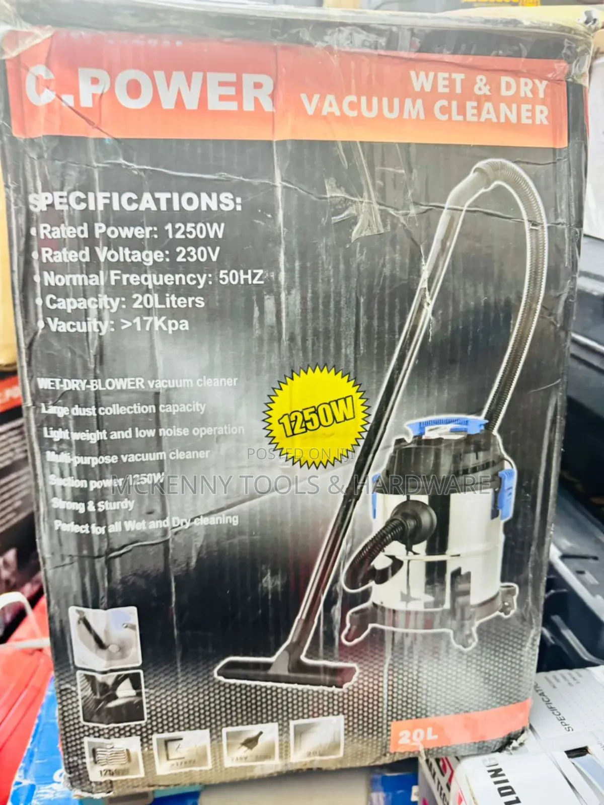 C Power Vaccum Cleaner Machine