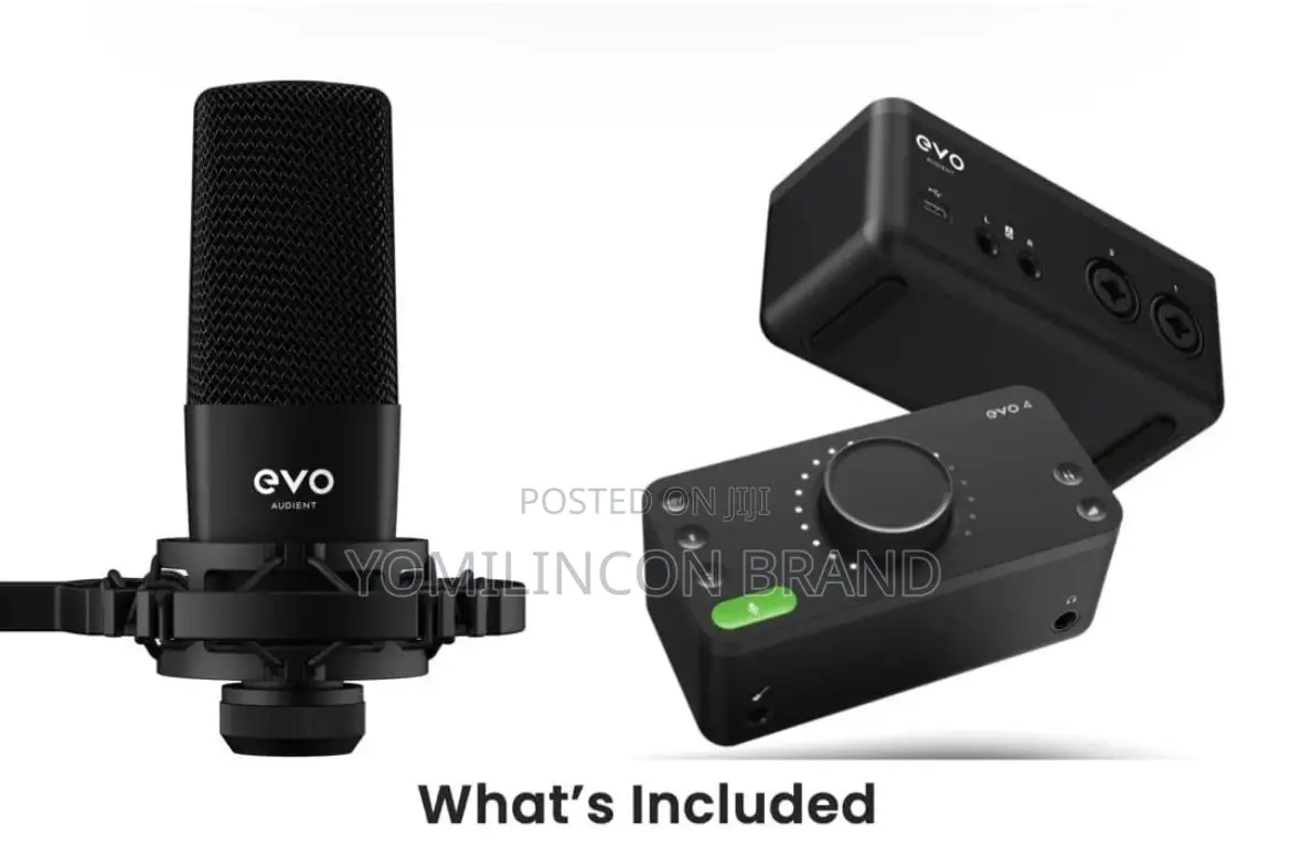 Audient EVO Recording Bundle