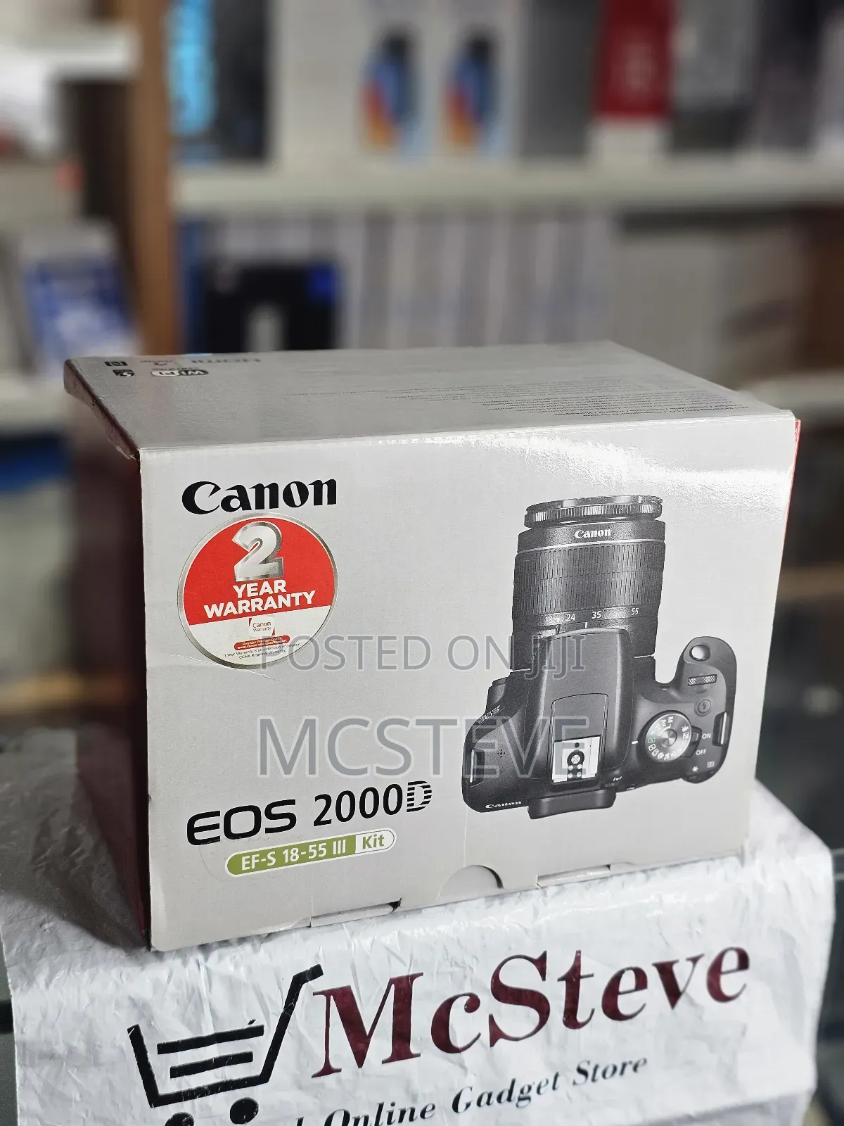 Canon Eos 2000d DSLR Camera