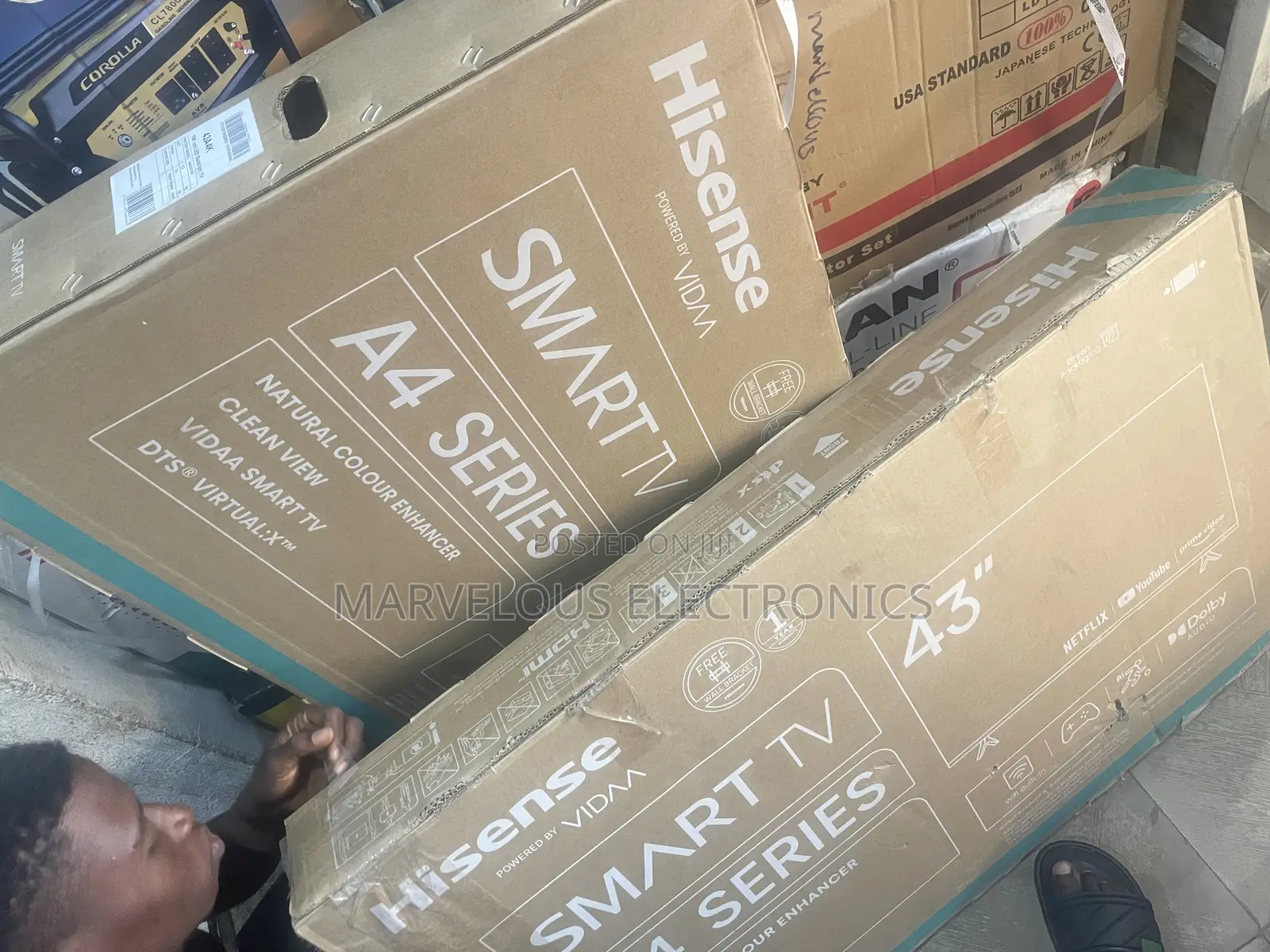 Brand New Hisense Original 43inch Full HD Smart Television