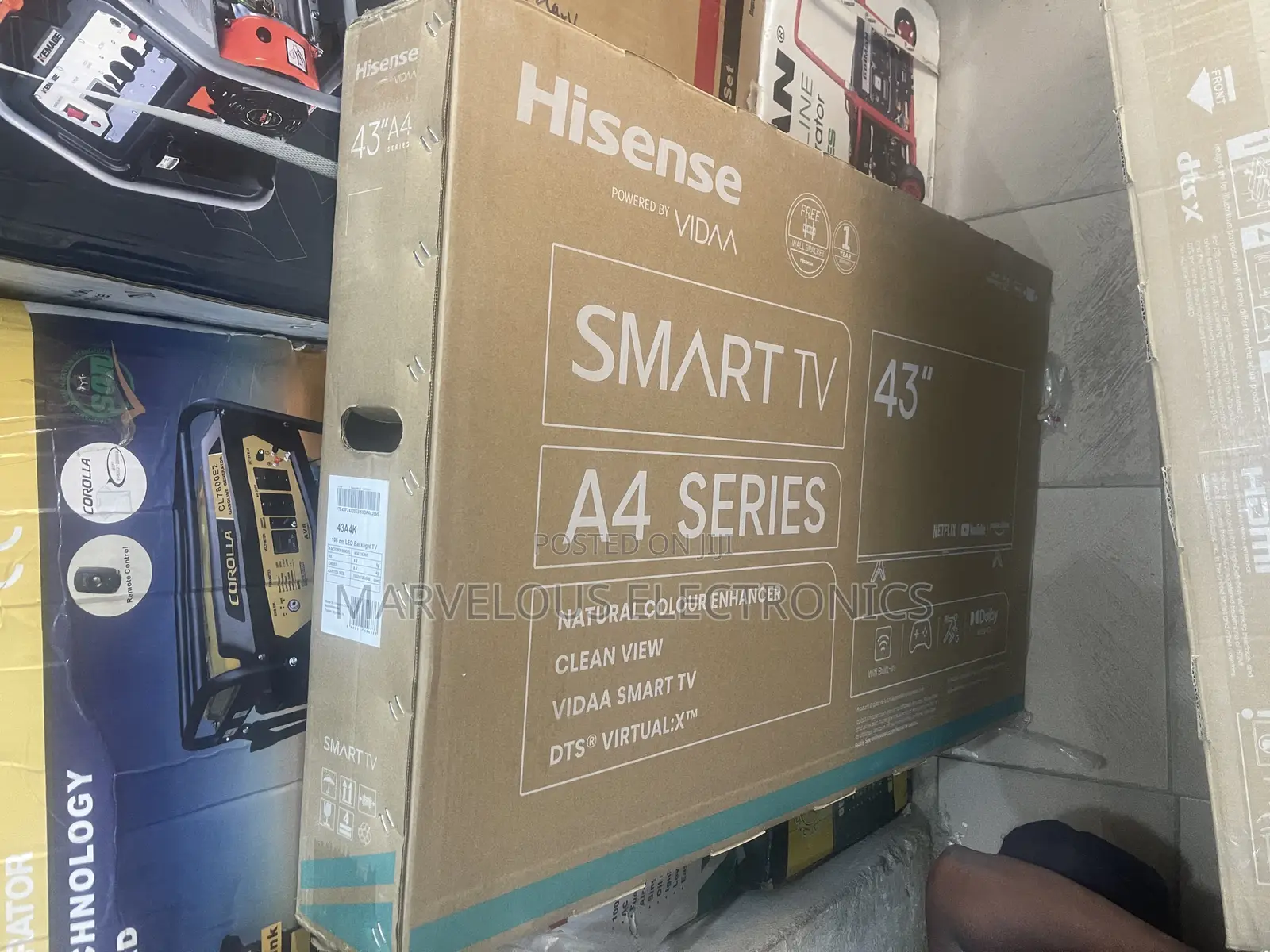 Brand New Hisense Original 43inch Full HD Smart Television