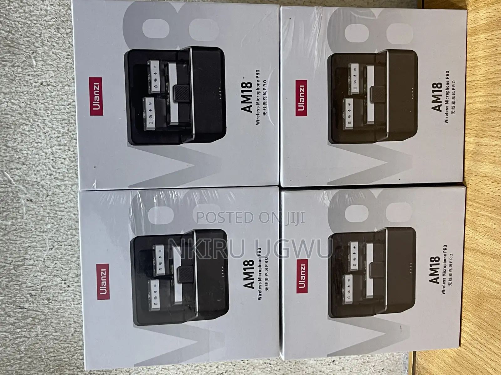 Ulanzi Am18 Wireless Lavalier Microphone.