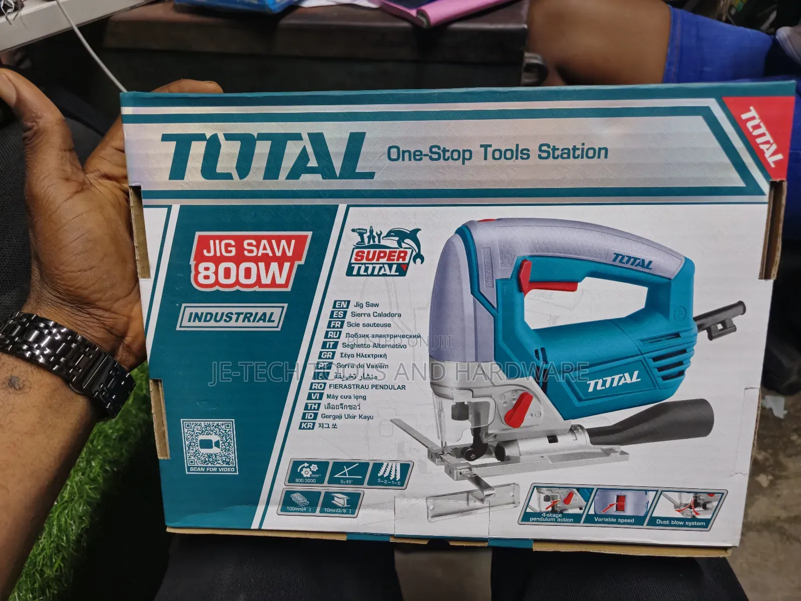 Total Industrial Jigsaw Machine 800W