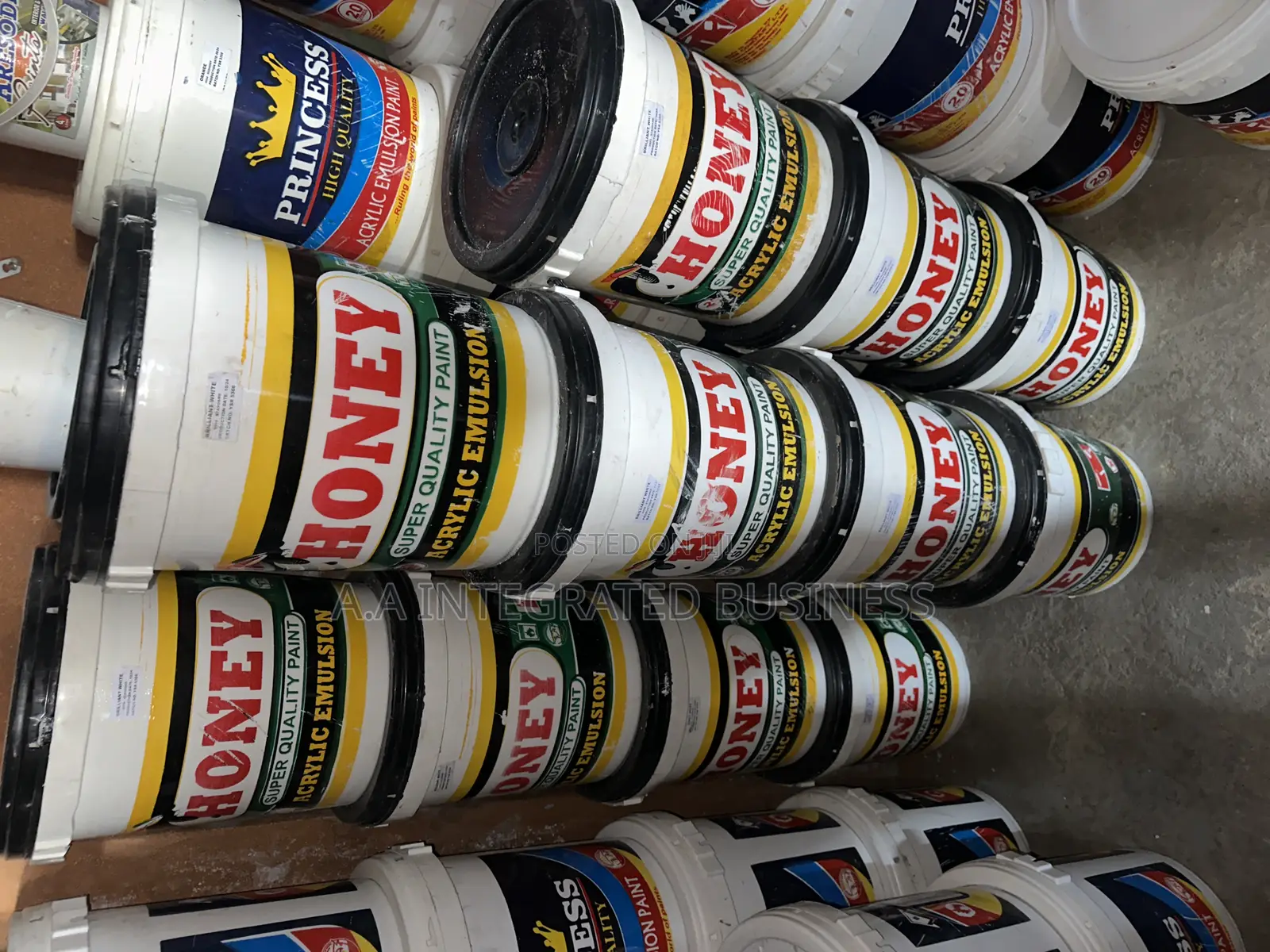 Original Acrylic Emulsion Paint Honey 20L