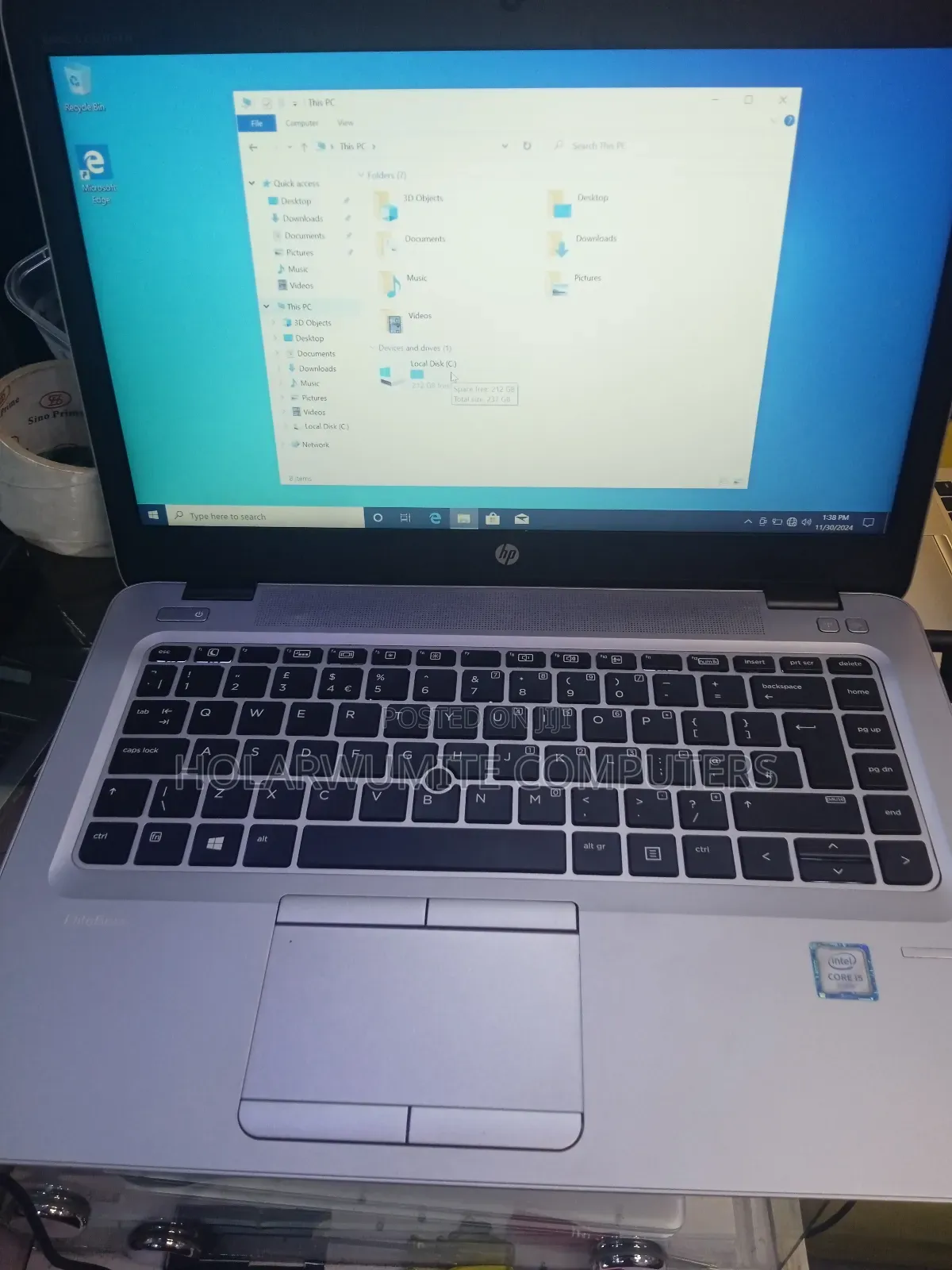 Laptop HP EliteBook 840 G3 8GB Intel Core i5 SSD 256GB