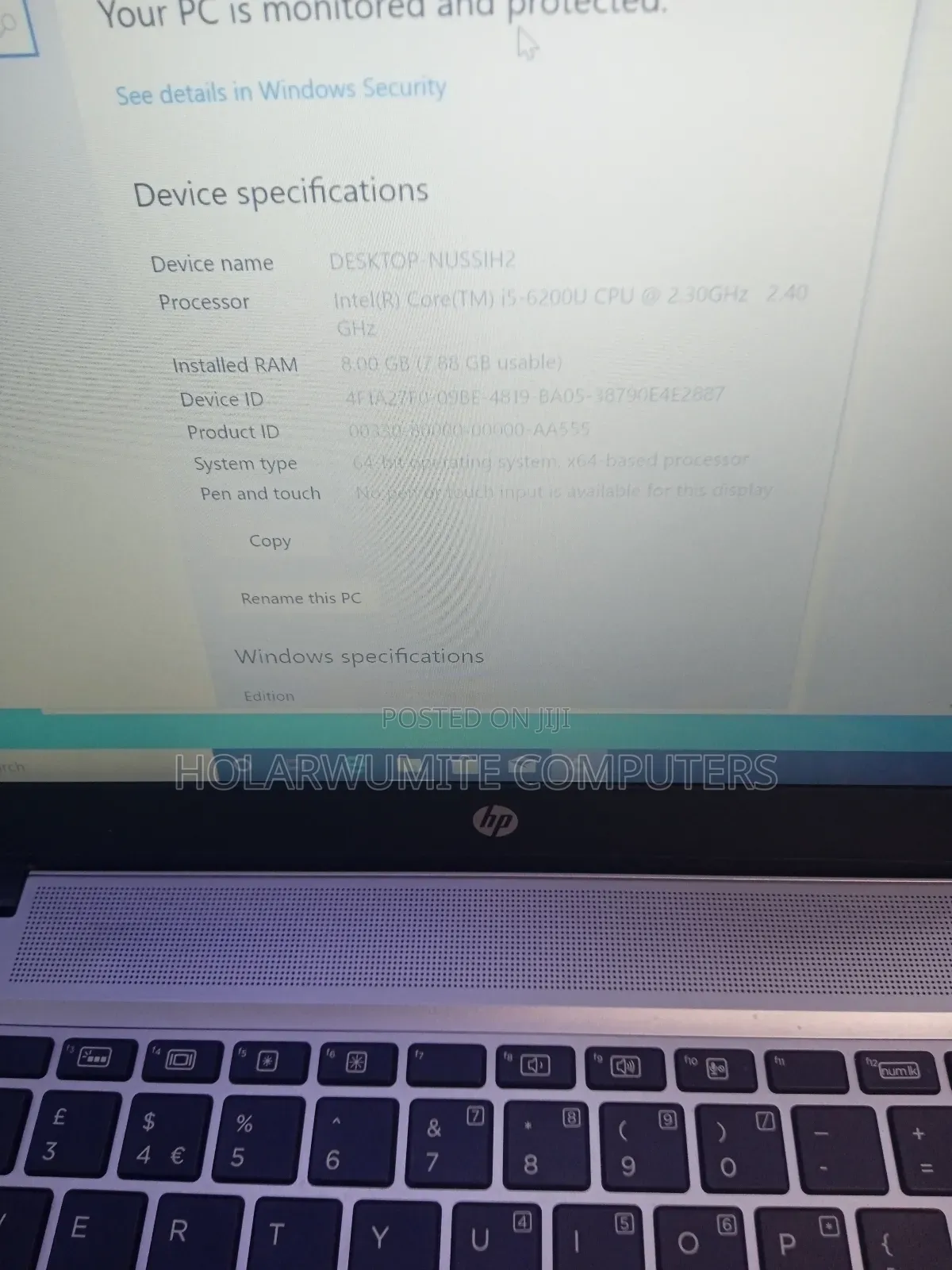Laptop HP EliteBook 840 G3 8GB Intel Core i5 SSD 256GB