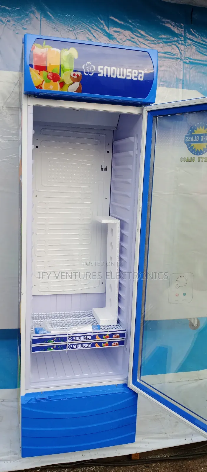 250litres Snowsea Upright Chiller Refrigerator