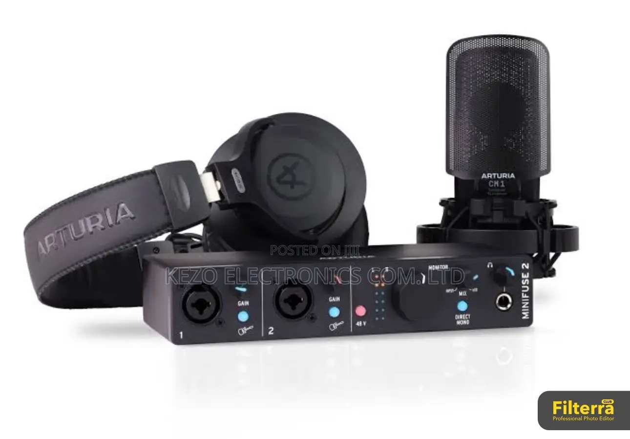 Arturia Mini Fuse Recording Pack
