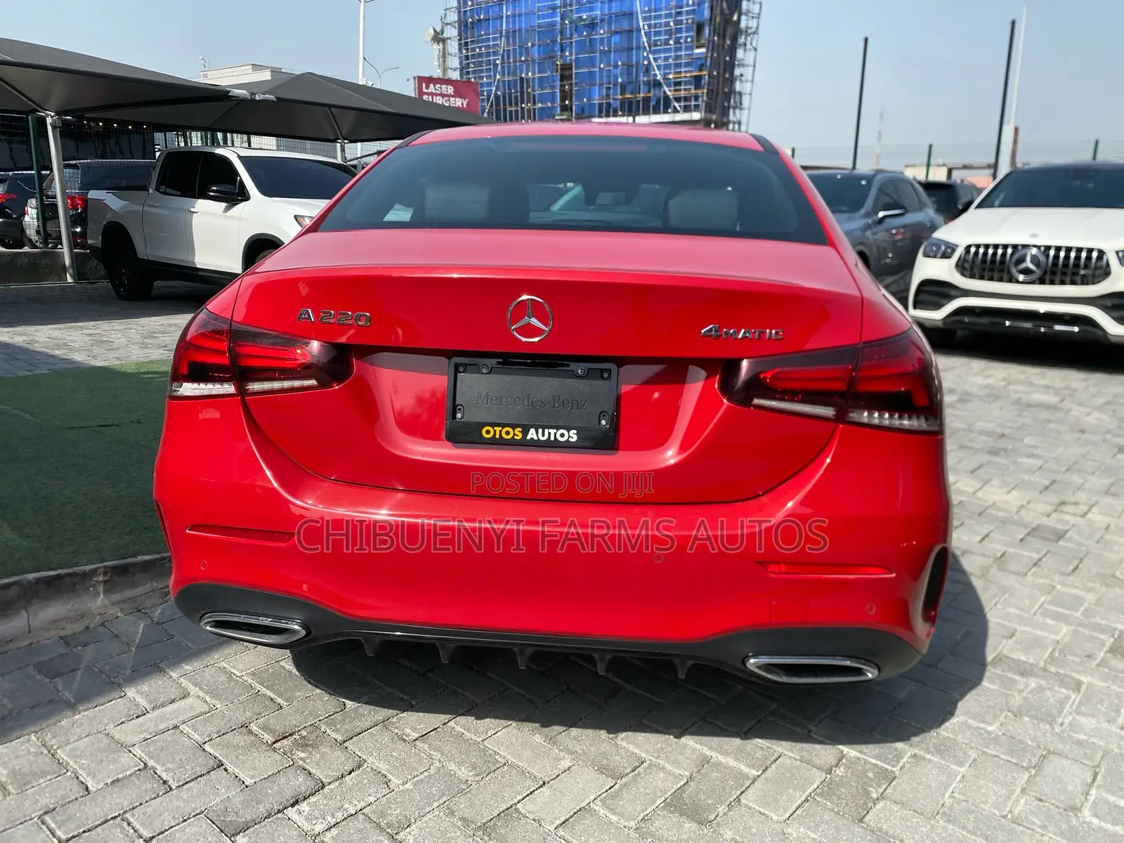 Mercedes-Benz A-Class Base A 220 AWD 4MATIC 2020 Red