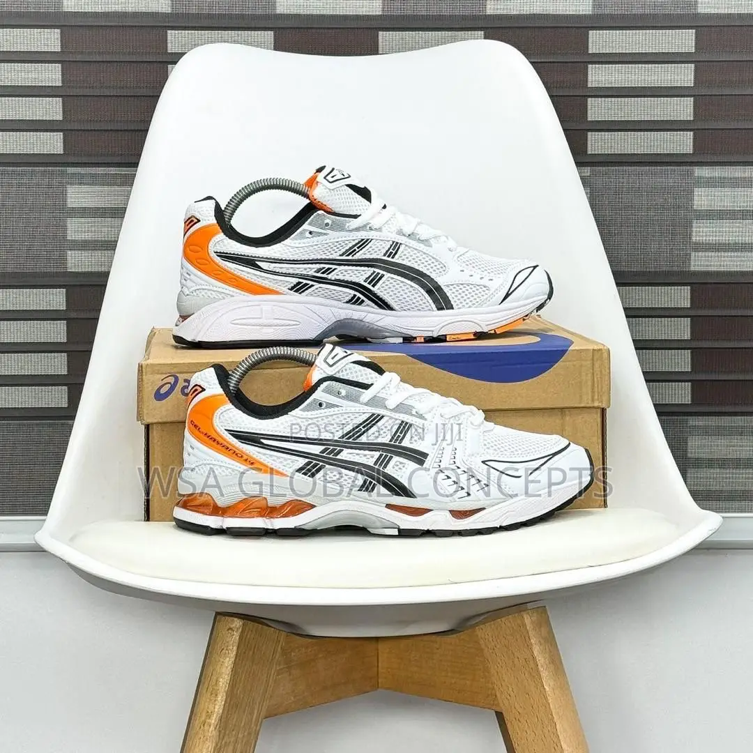 Asics Gel Kayano 14 White Orange