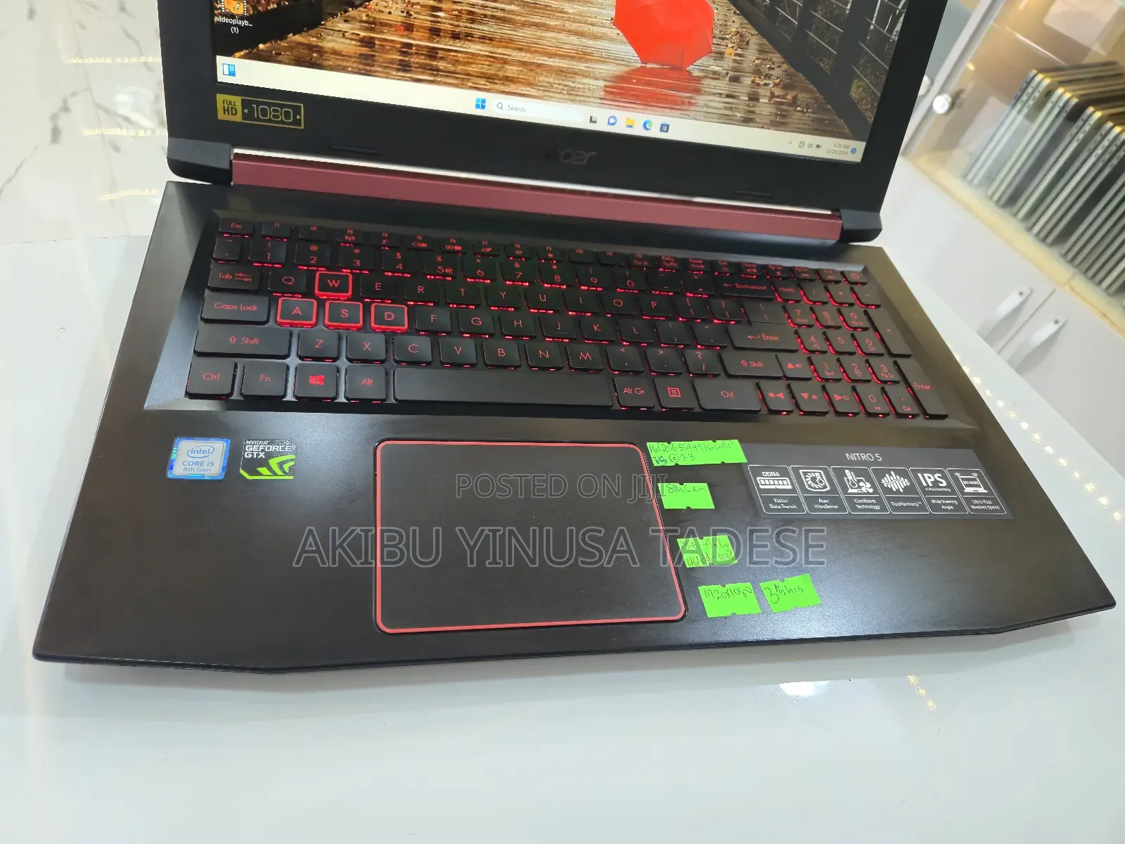 Laptop Acer Nitro 5 16GB Intel Core I5 SSD 256GB