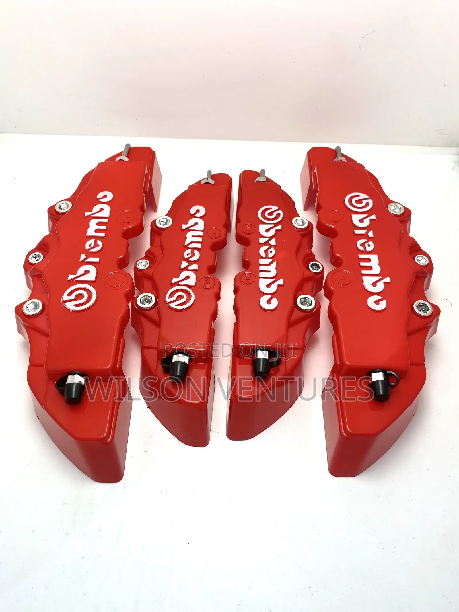 Red Color Brembo Brake Caliper Cover