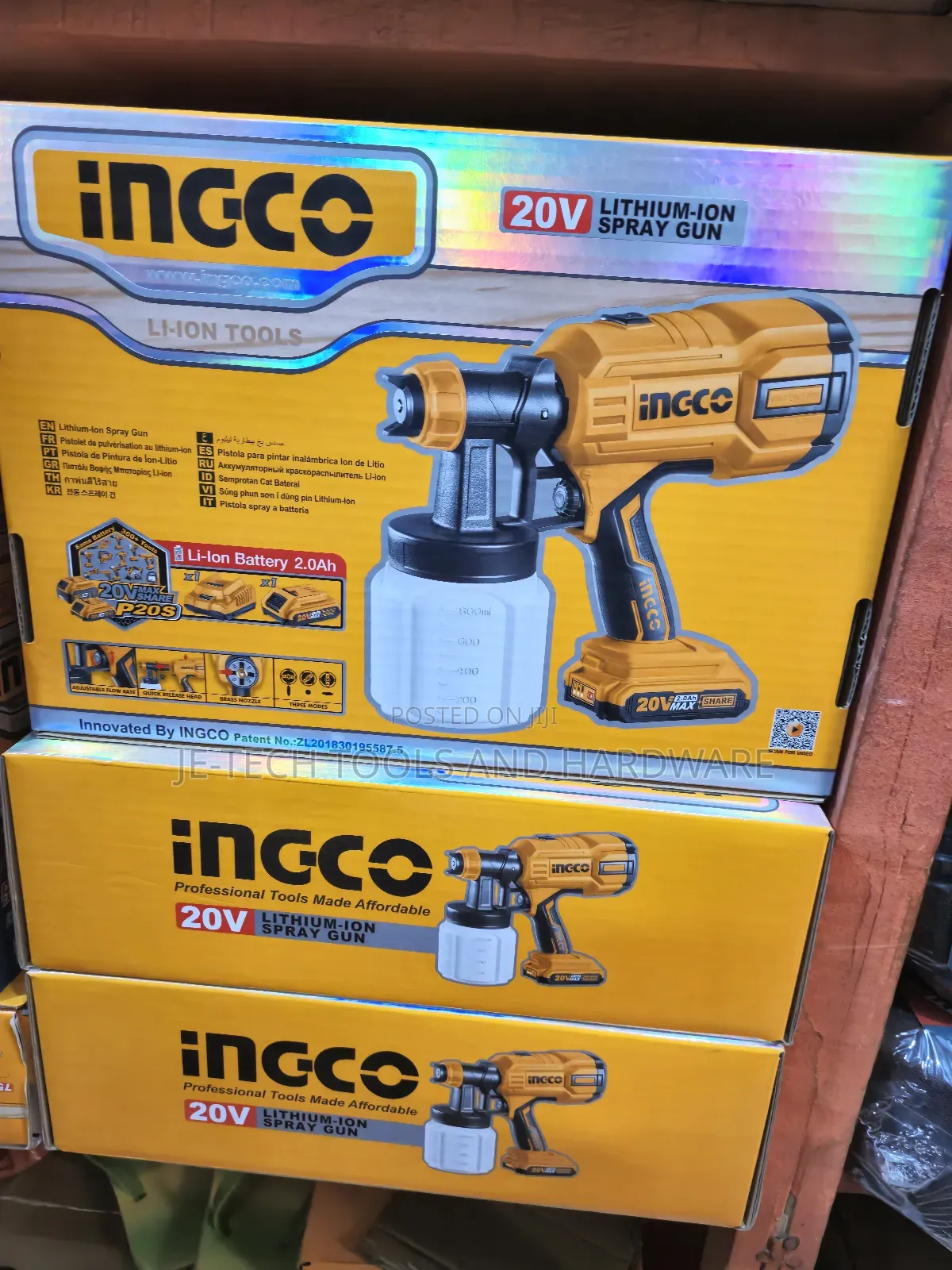 Ingco 20V Li-Ion Spray Gun Csgli2003