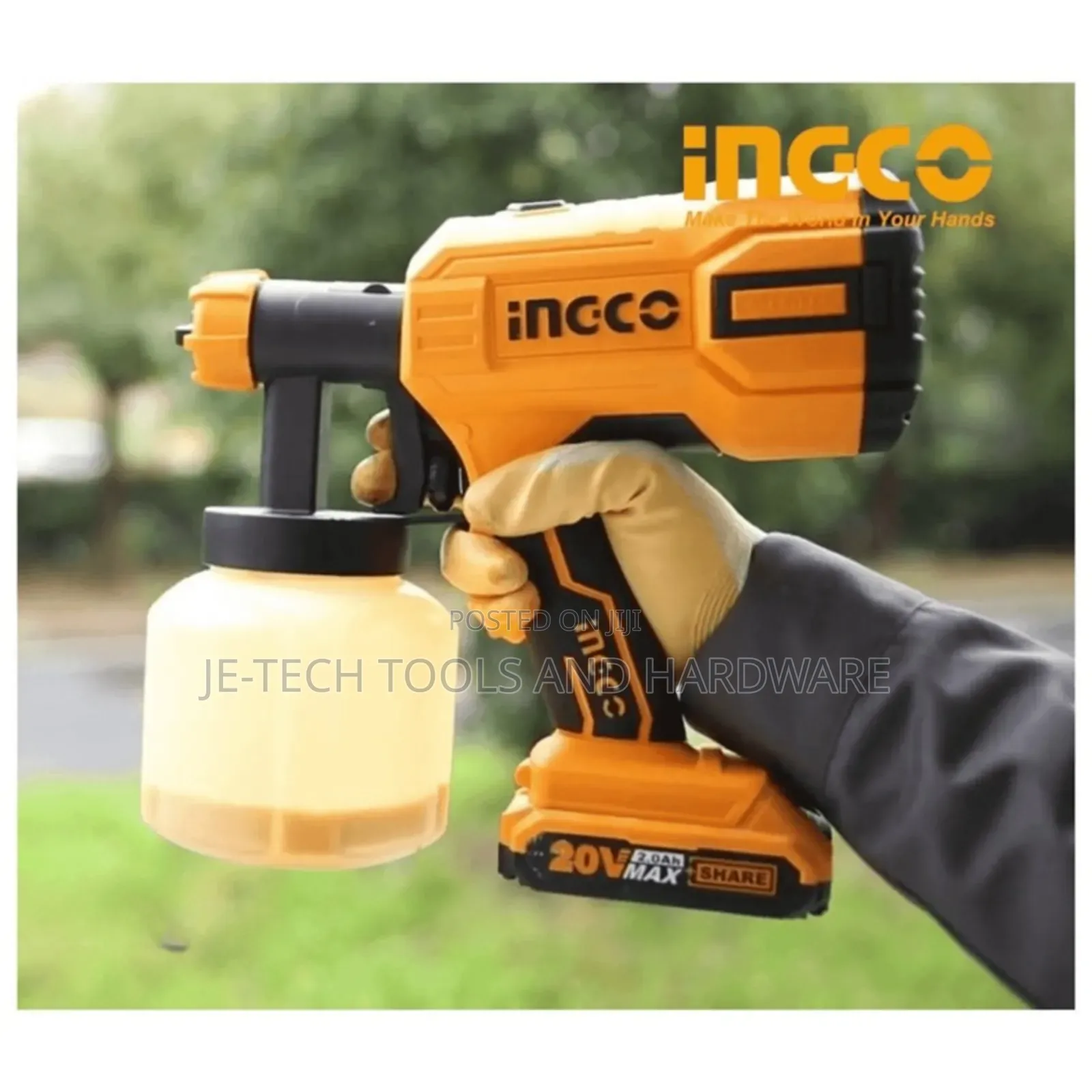 Ingco 20V Li-Ion Spray Gun Csgli2003