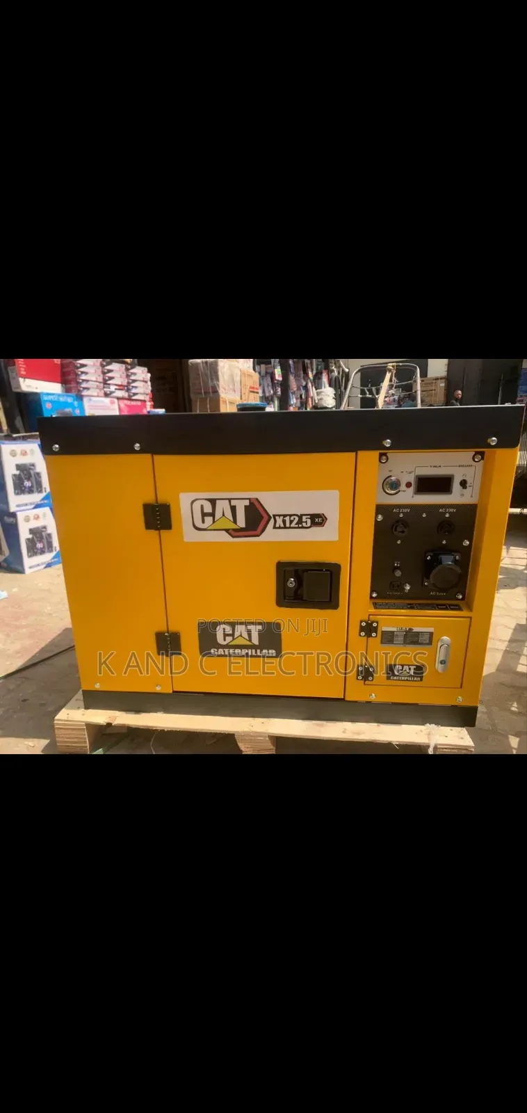 Cat 13.5kva DIESEL Soundproof Generator 100%Copper Wire
