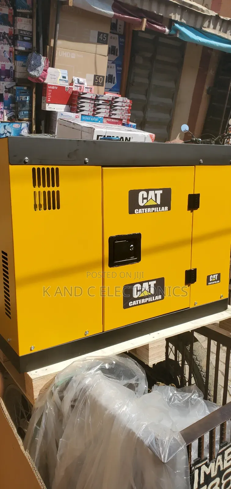 CAT 13.5kva DIESEL Soundproof GENERATOR 100%Copper Wire