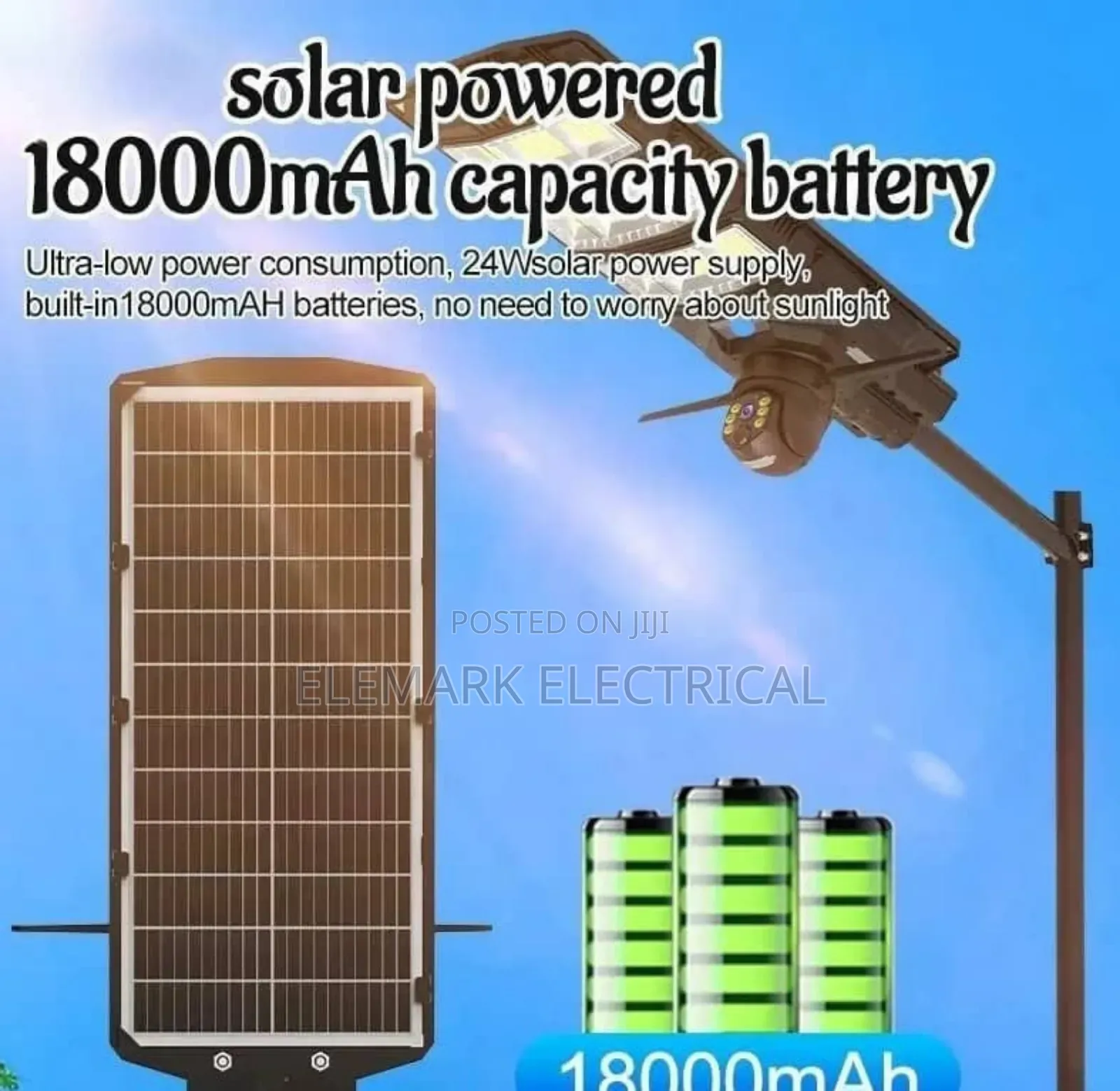 Quality Outdoor Solar Street With 5mp Camera