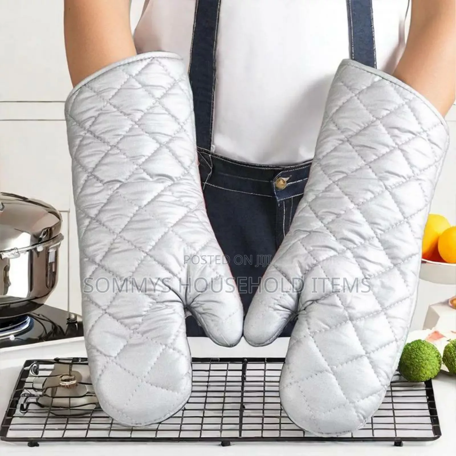 High Quality Oven Mitts Kitchen Gloves (2pcs)