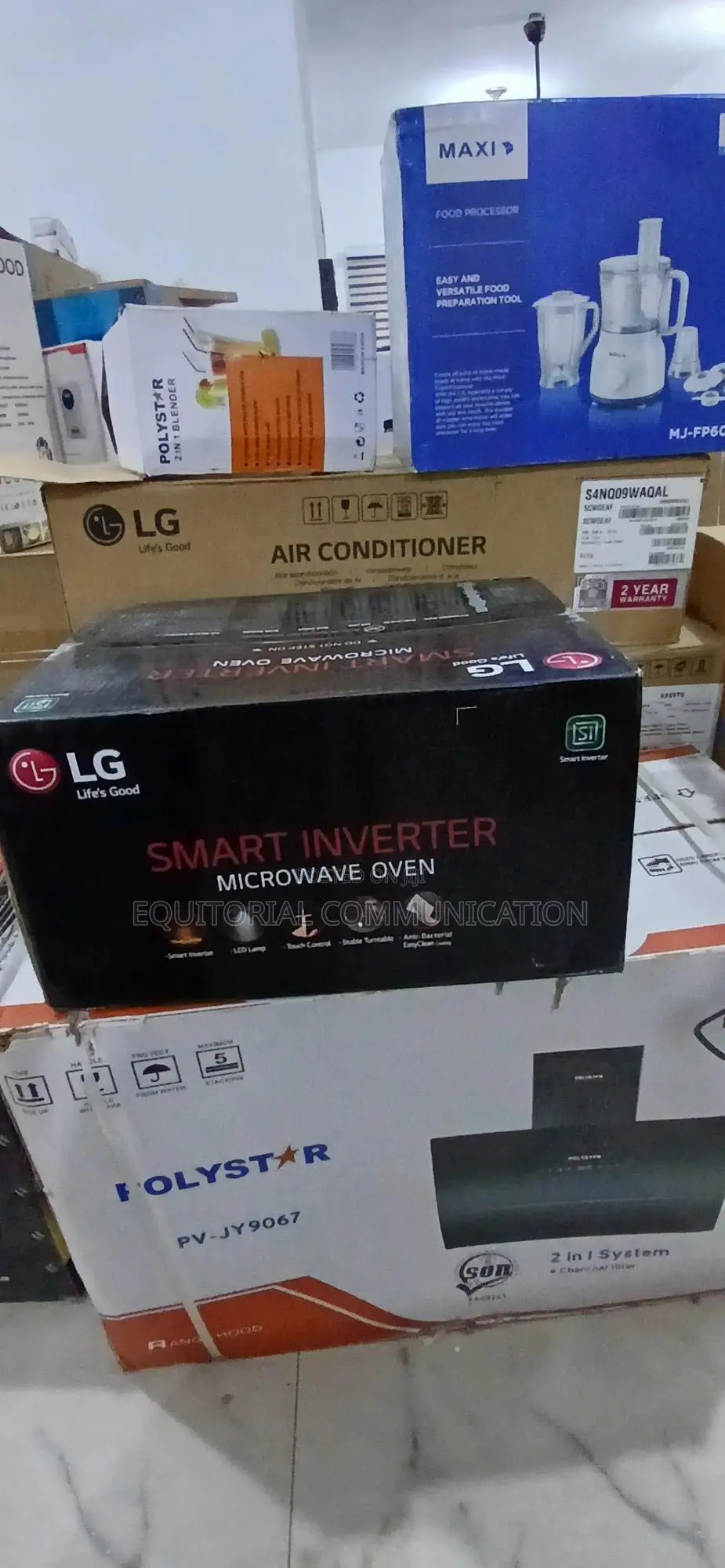 LG Smart Inverter Microwave Oven- Voice Control Function