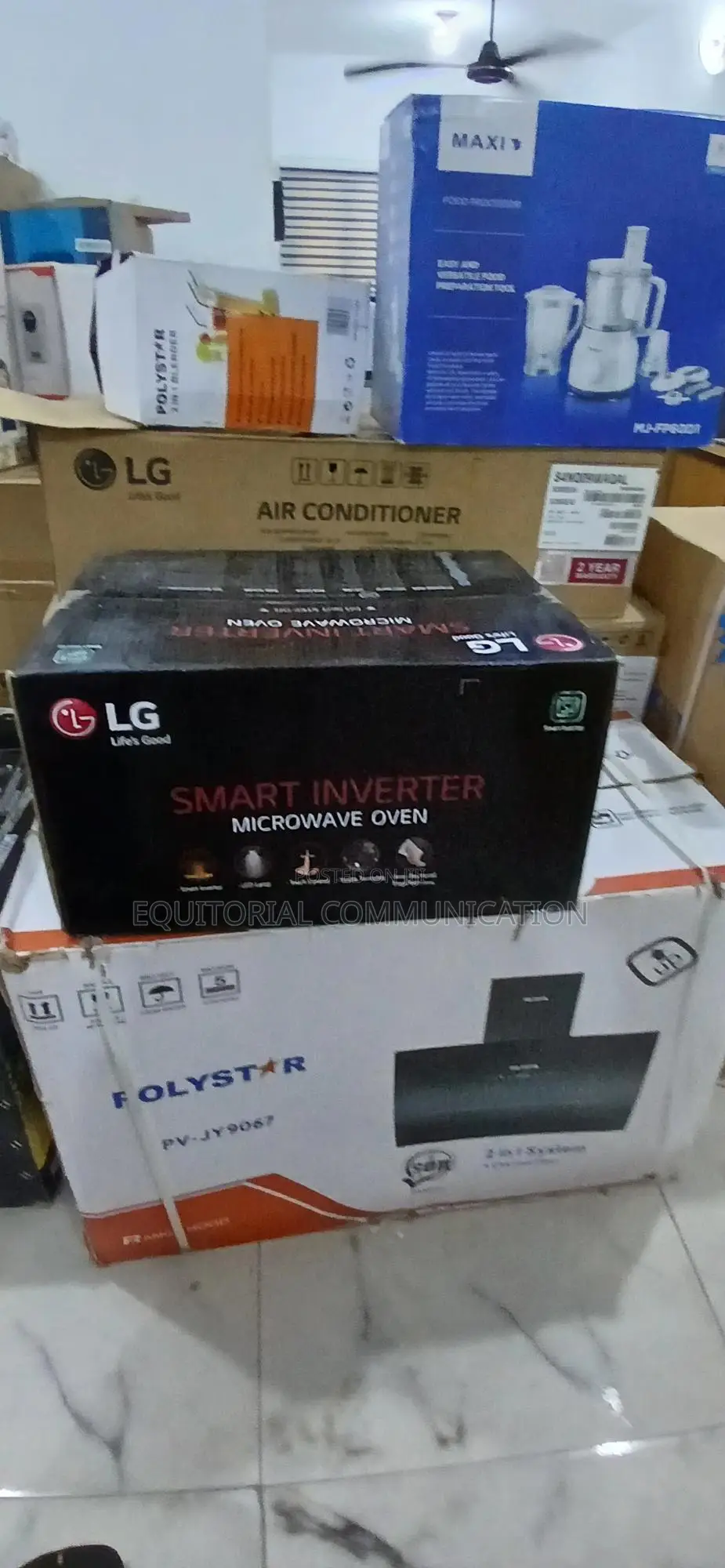 LG Smart Inverter Easy Clean Interior Microwave Oven