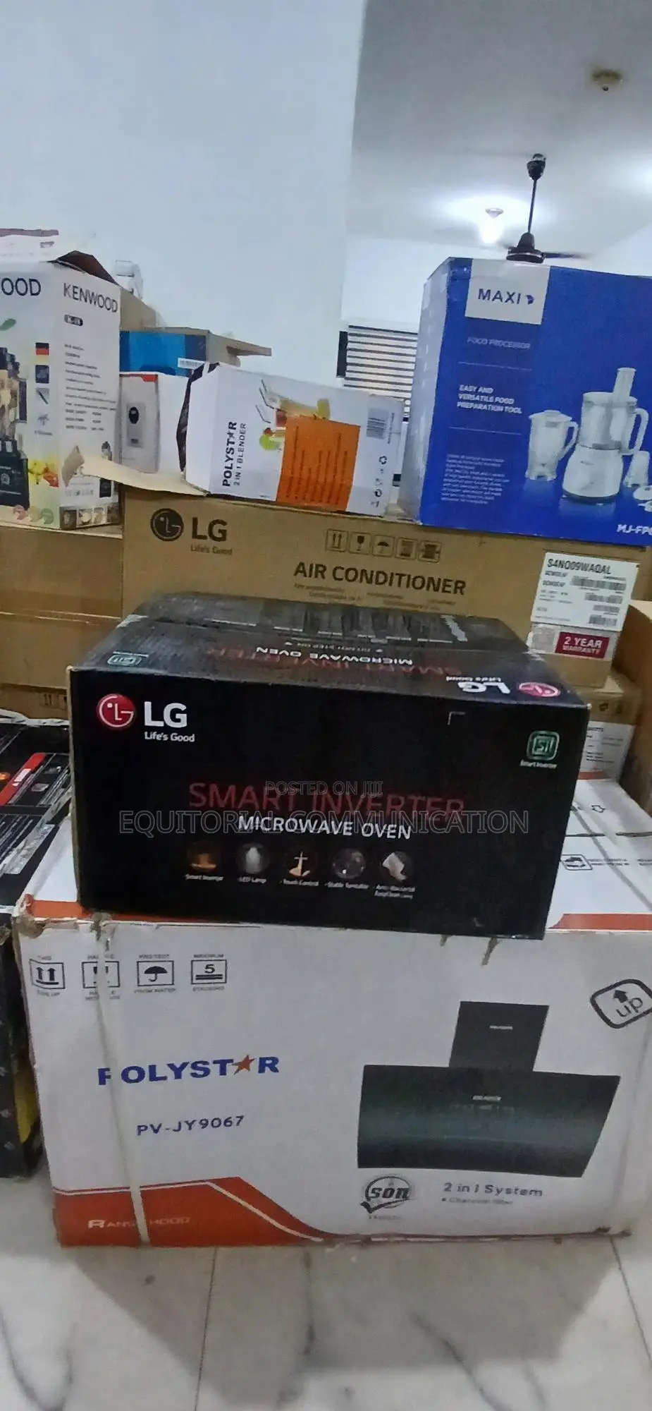 LG Smart Inverter Microwave Oven +Grill Function