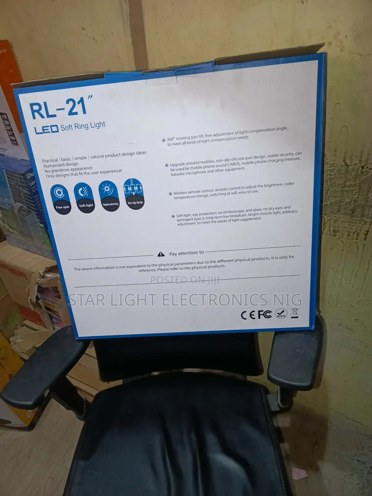 21 Inches Led Soft Ring Light