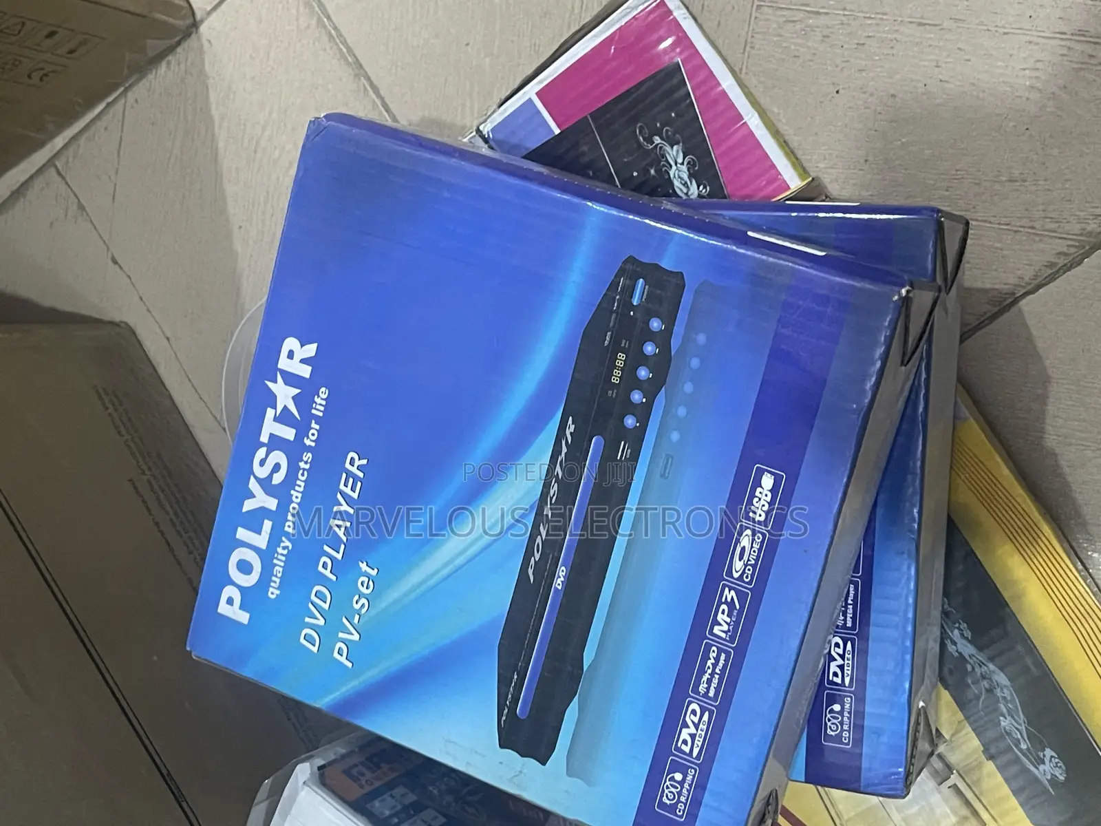 Brand New Polystar DVD Player With 2years Warranty With HDMI
