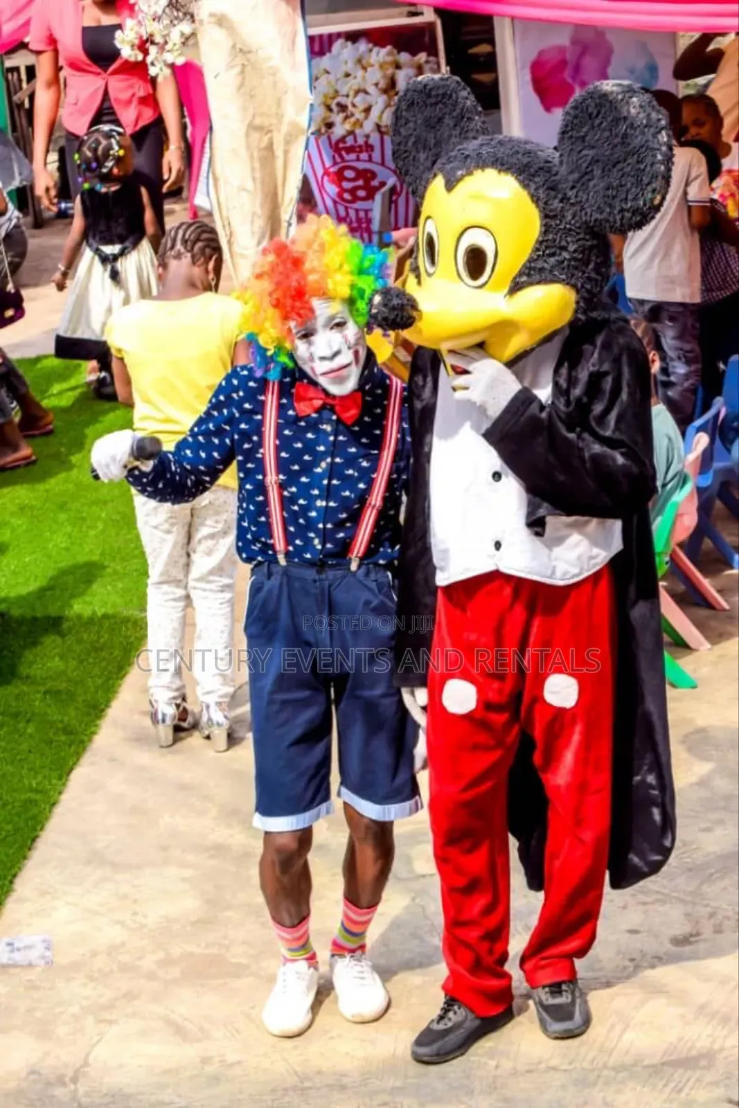 Mascots Consume Characters