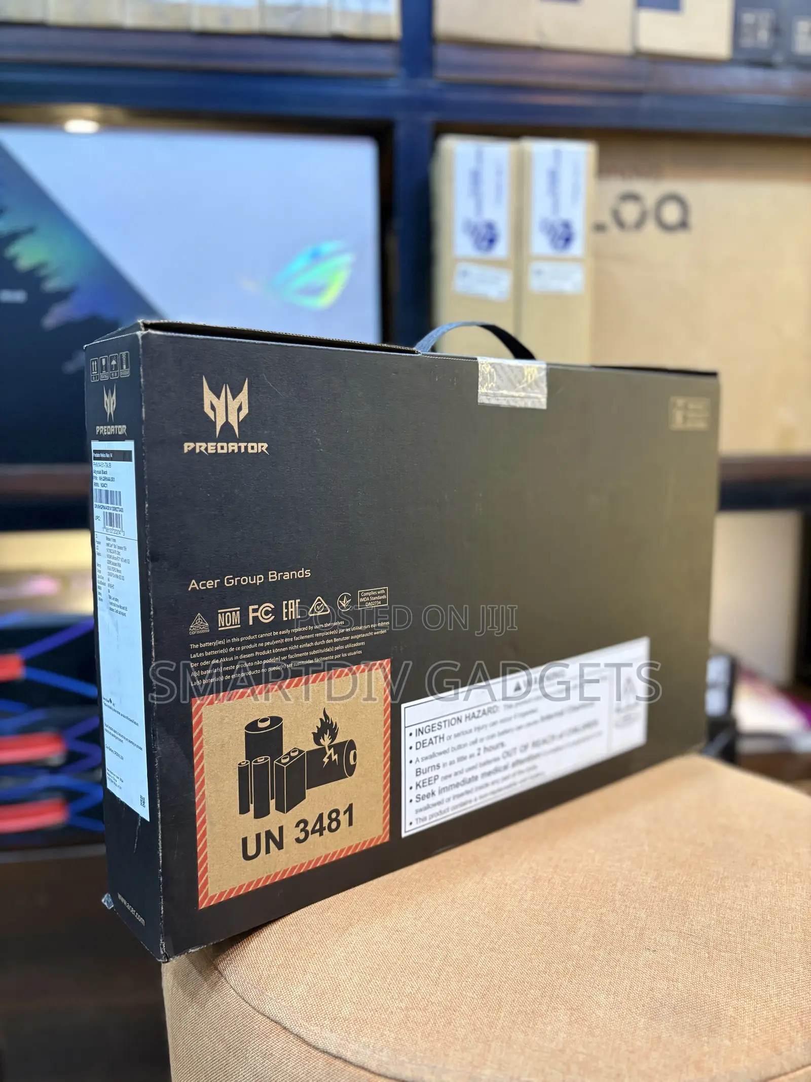 New Laptop Acer Predator Helios Neo 16 16GB Intel Core Ultra 7 SSD 1T