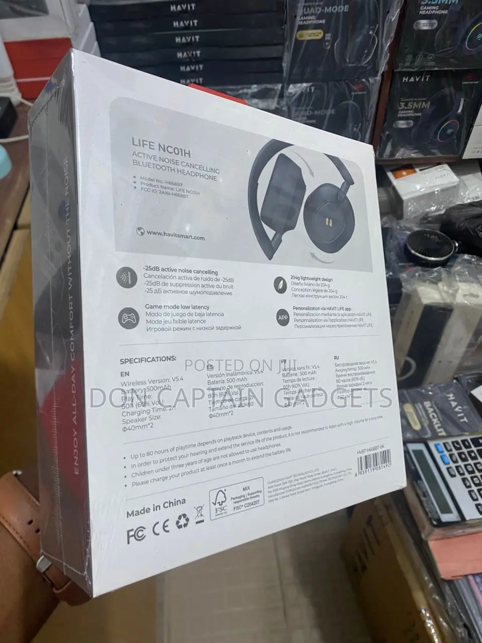 Havit Life Nc01h Anc Bluetooth Headphones