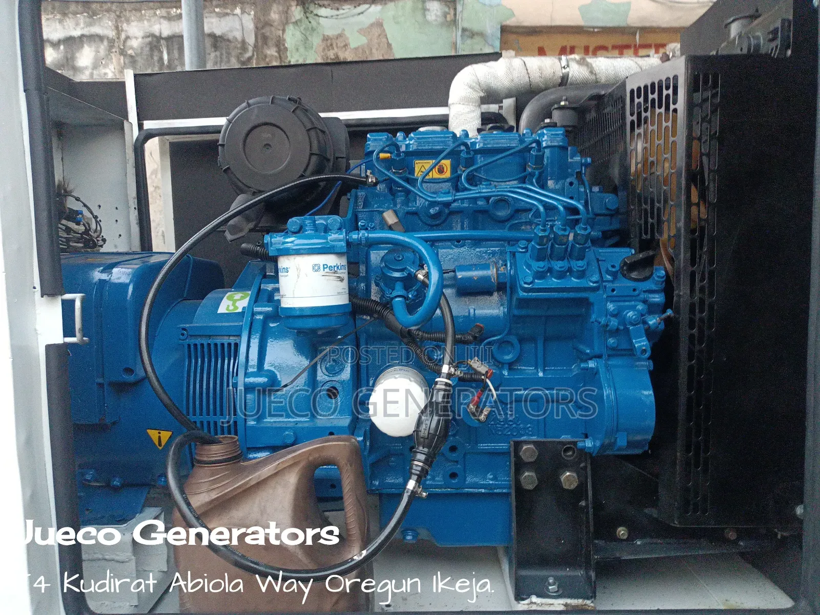15kva Fairly Used Perkins Generator.