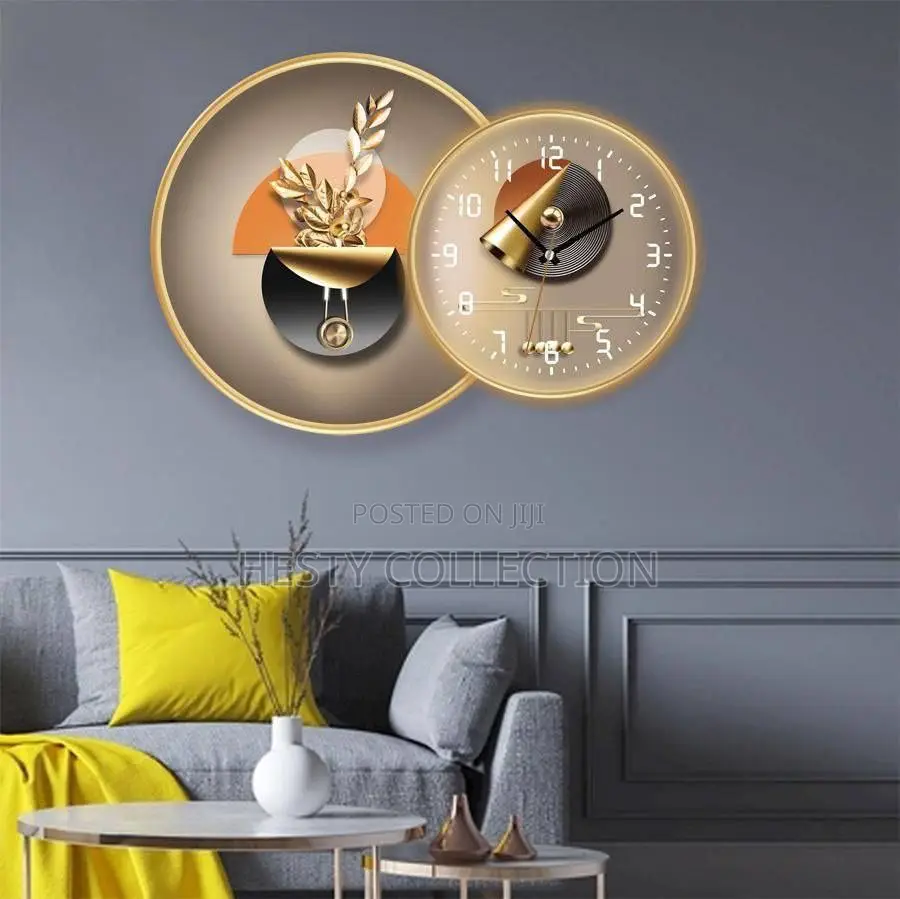 Beautiful Fancy 2 in 1 Wall Clock