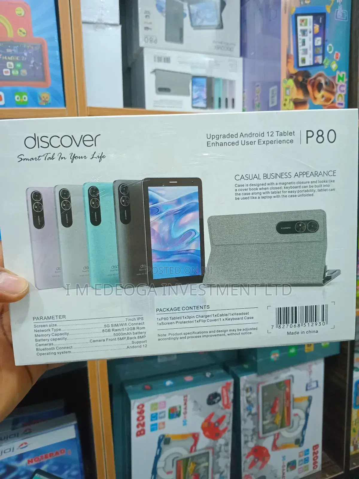 New Discover Fire3 512 GB Blue