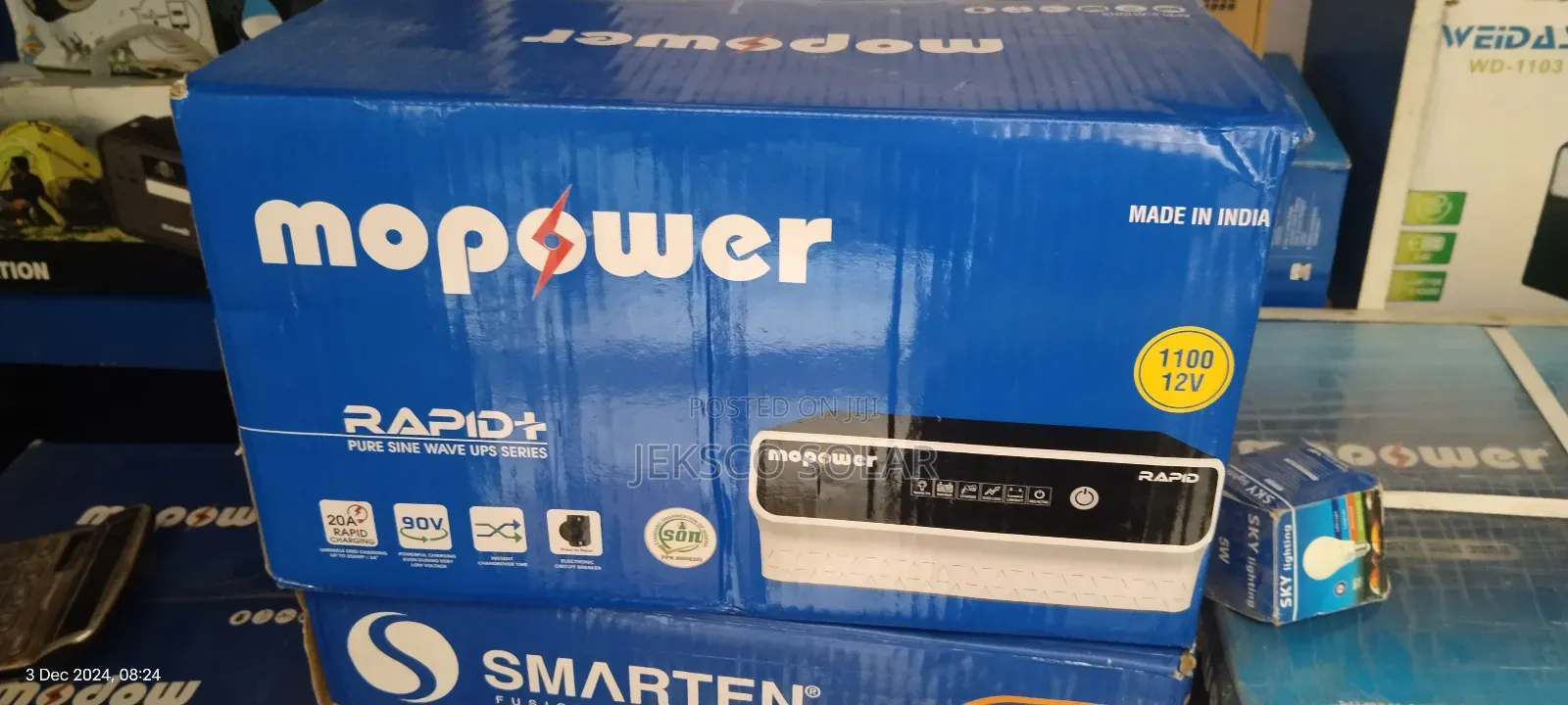 Mopower Inverter, 1.1kva 24v
