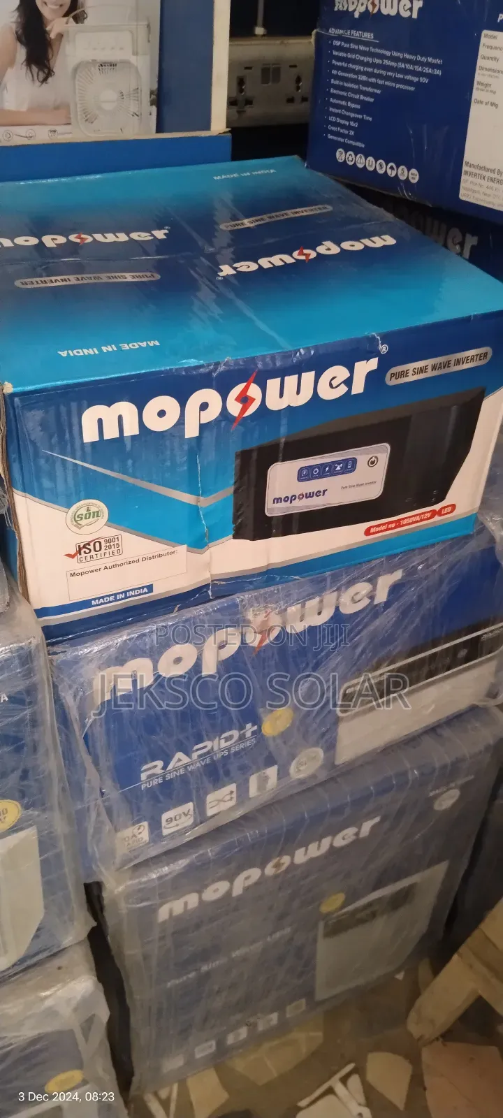 Mopower Inverter, 1.1kva 24v