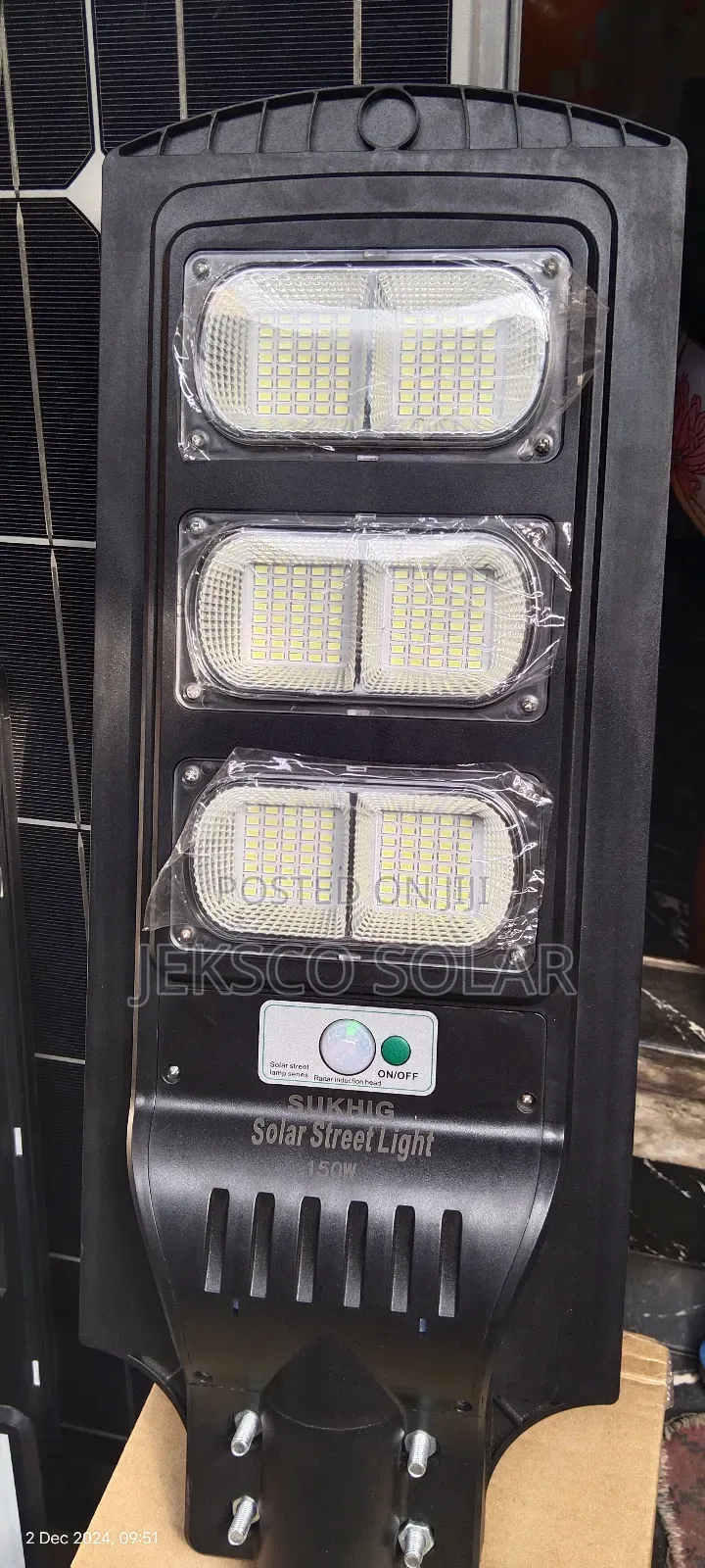 Sukhig Solar Street Light.