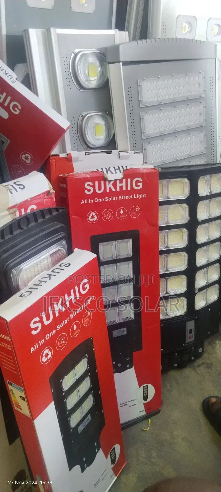Sukhig Solar Street Light.