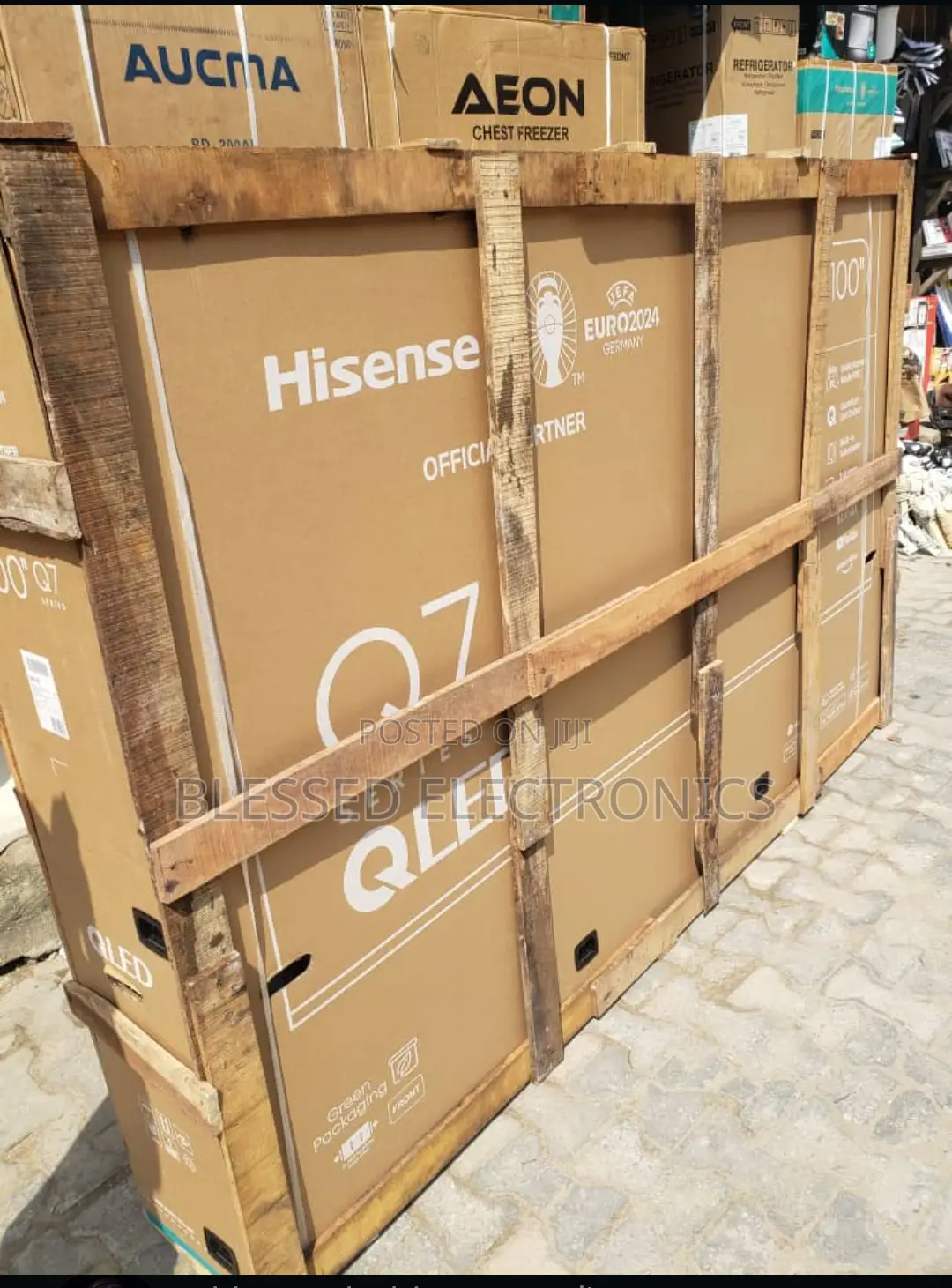 Hisense 100 Inch UHD Smart Laser Tv 100% Original 2 Years Wa