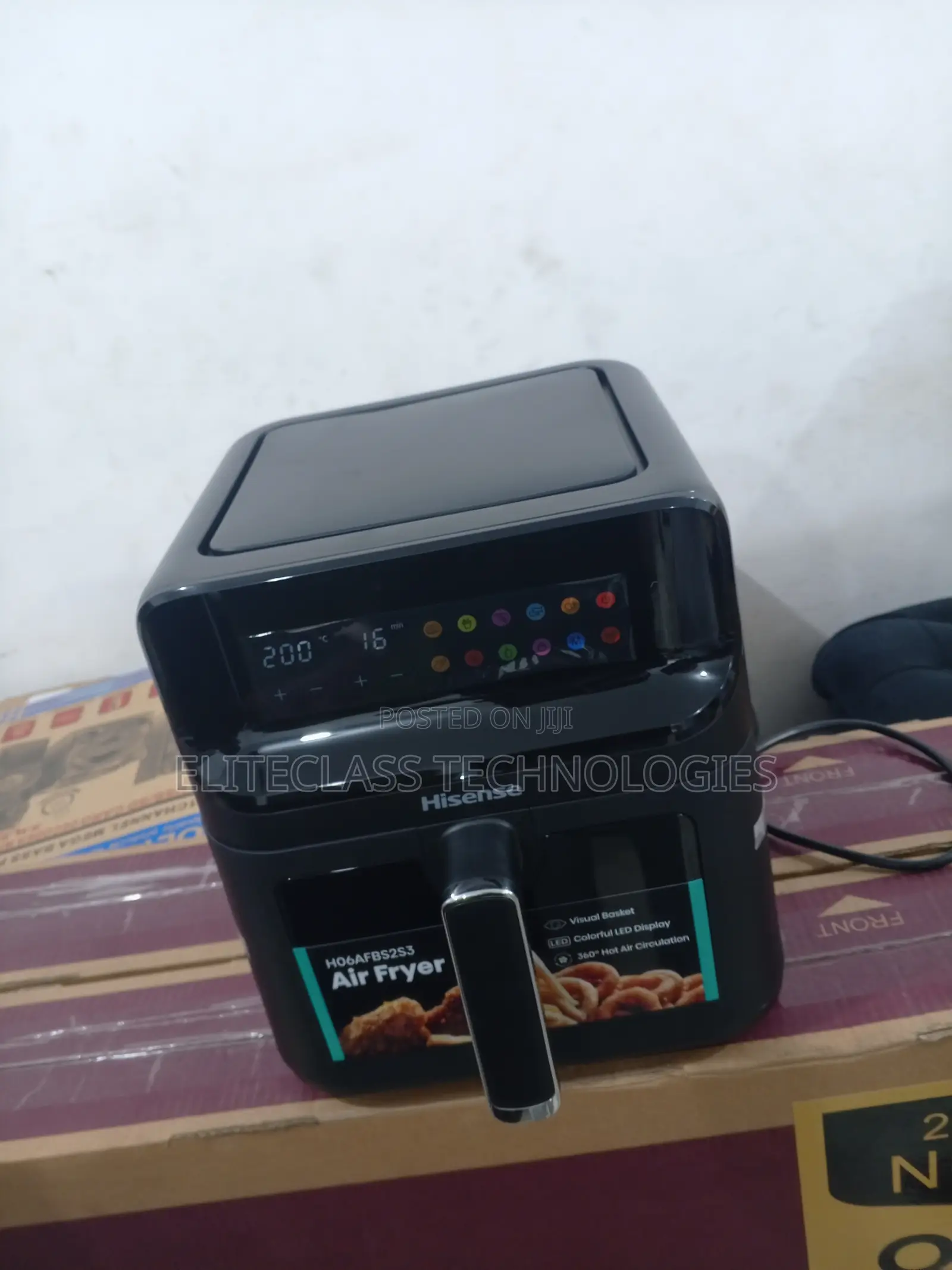 Healthy Frying Hisense H06AFBS2S3 6.7L Air Fryer