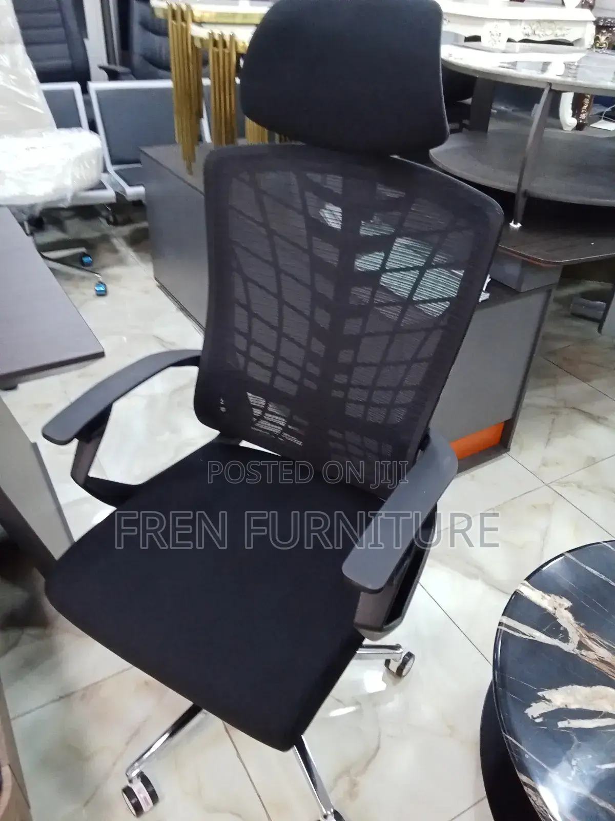 Executive Office Chair With Headrest