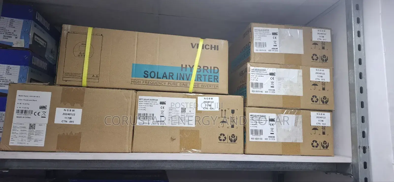 Veichi 5.0kva Hybrid Solar Inverter