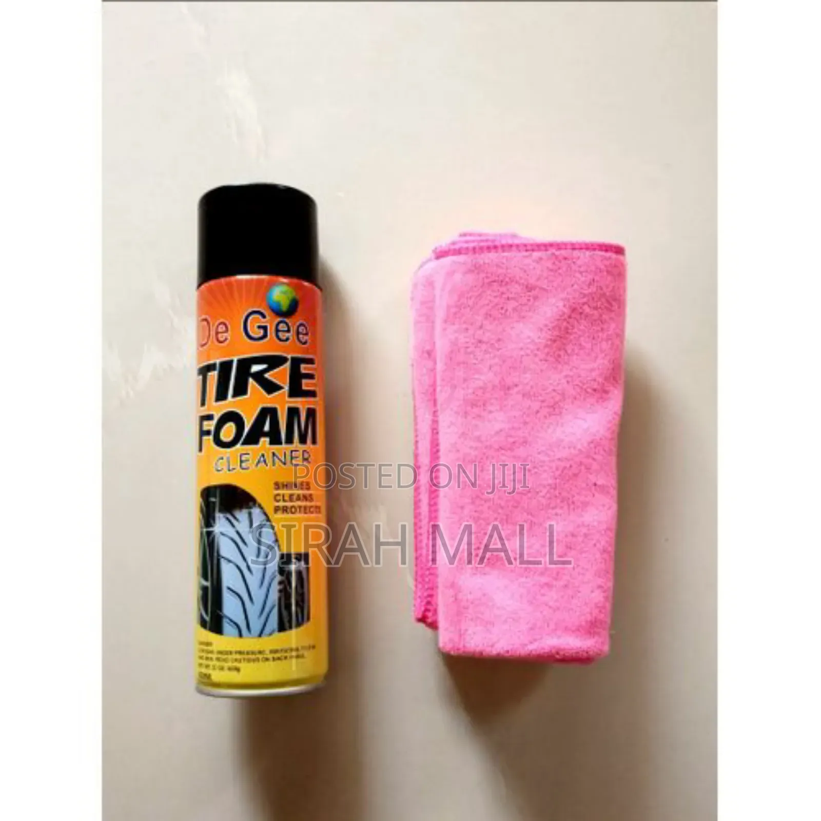 Tire Foam Cleaner + Free Super Absorbent Towel
