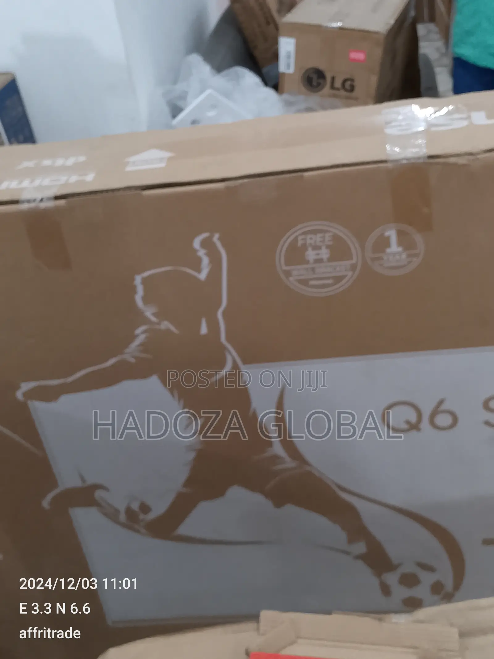 Energy-efficient 75'' Hisense Qled Television